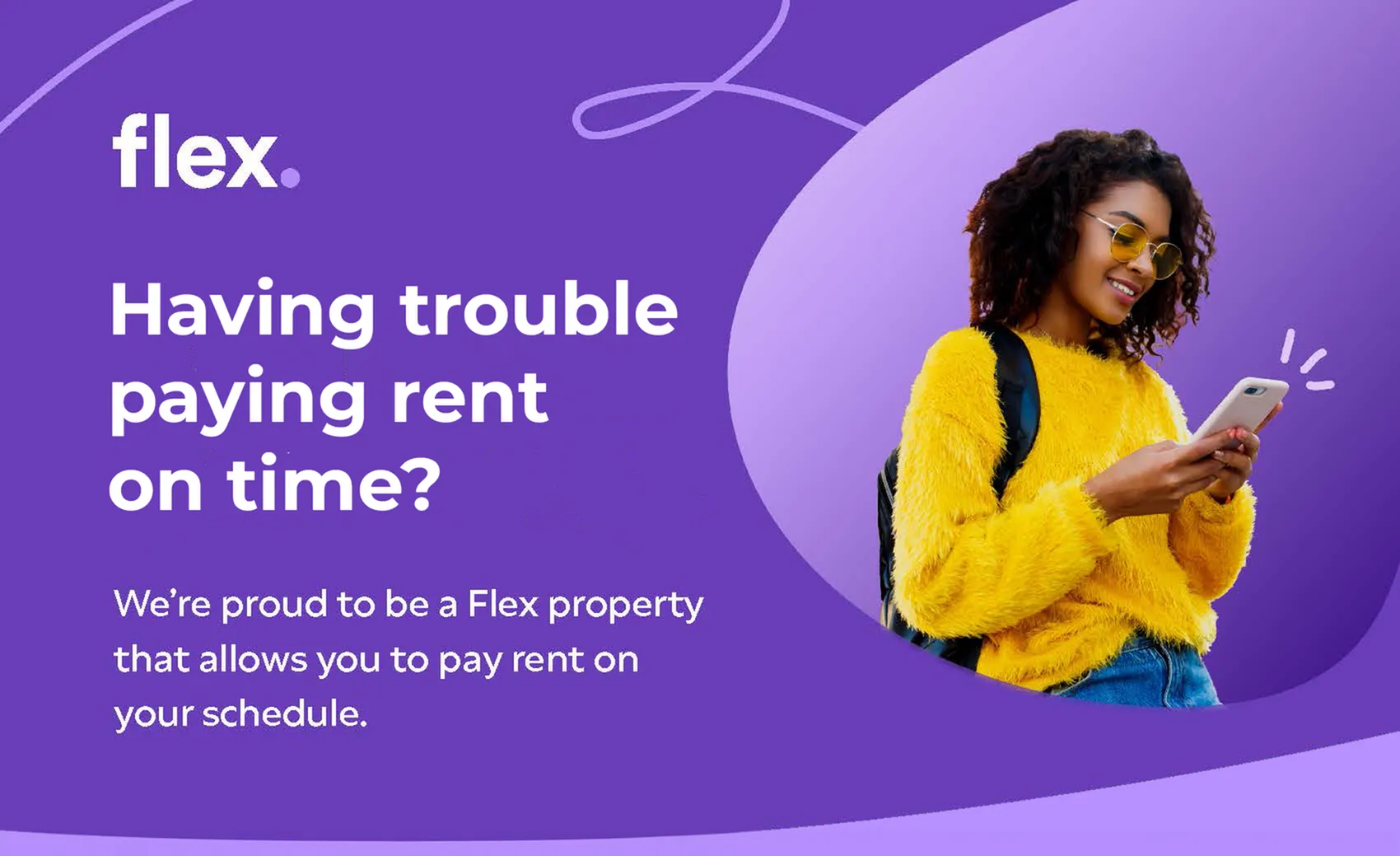 flexible rent schedule