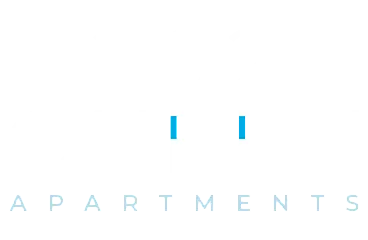 Modern logo for 202 Queen Apartments, showcasing sleek typography on a stylish dark background.