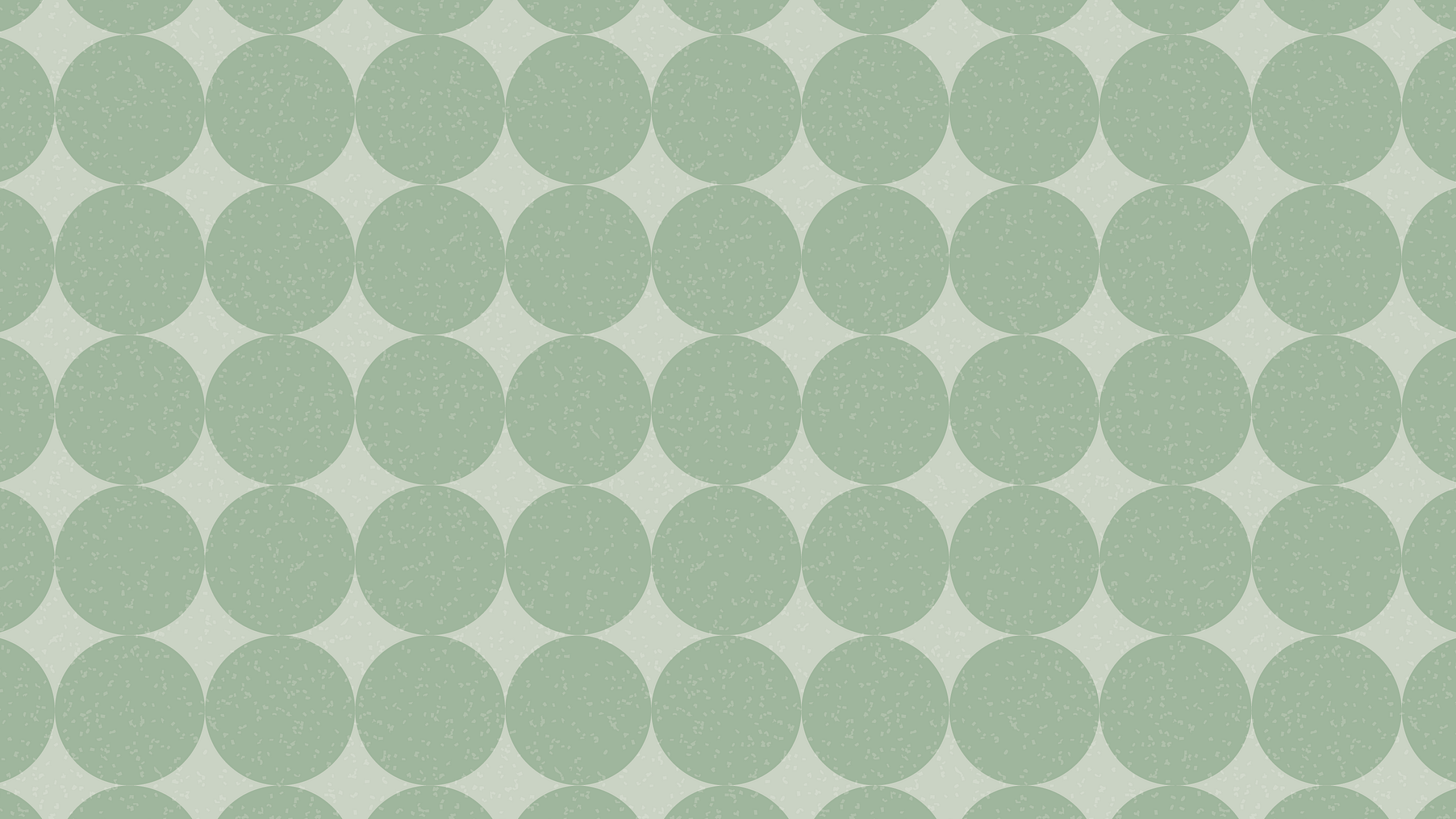 Beautiful geometric pattern with overlapping green circles creating a harmonious and modern design.