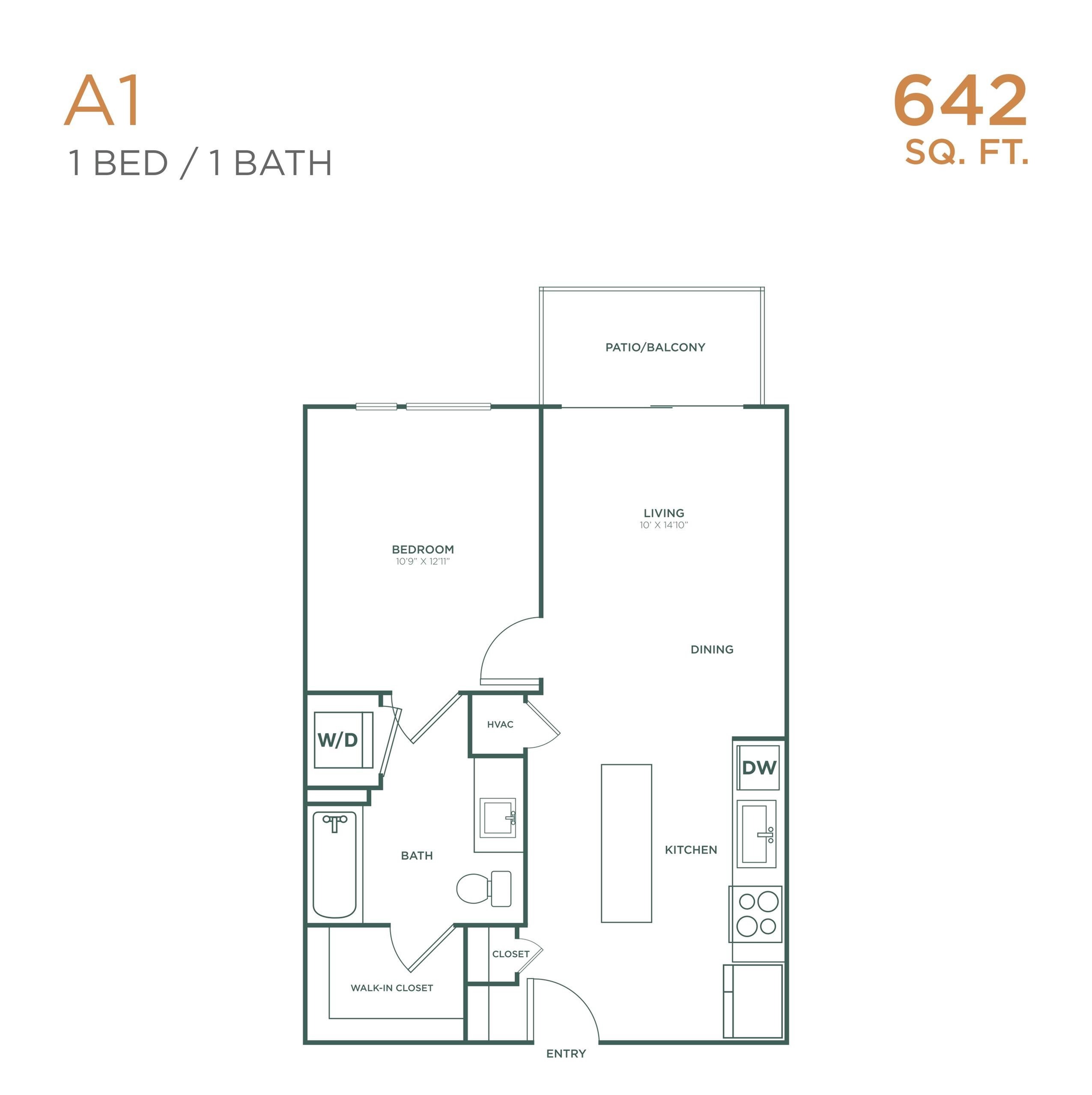 A1 floor plan