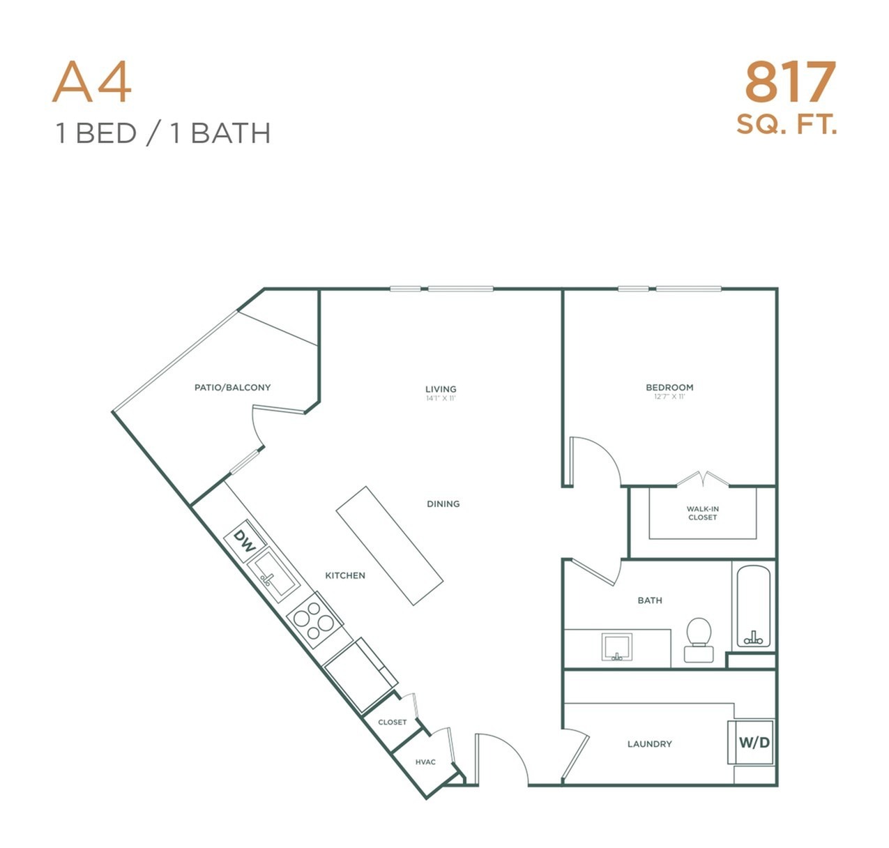 A4 floor plan
