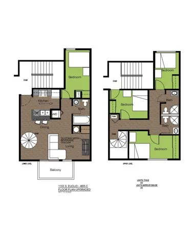 1103 Euclid 4 Bed Floorplan C