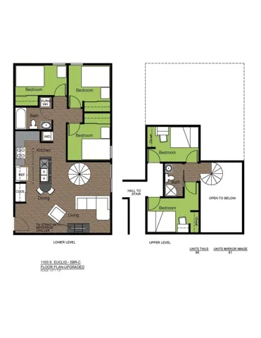 1103 Euclid 5 Bed Floorplan C