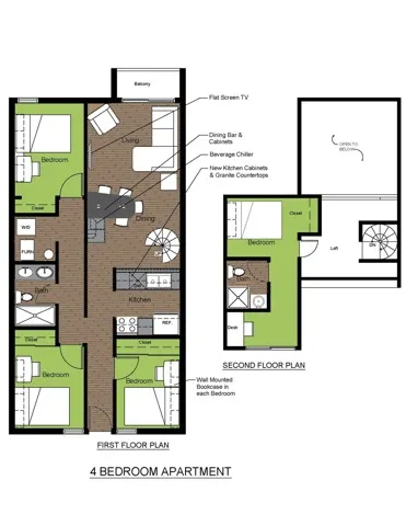201 Healey 4 Bed Upgraded Floorplan