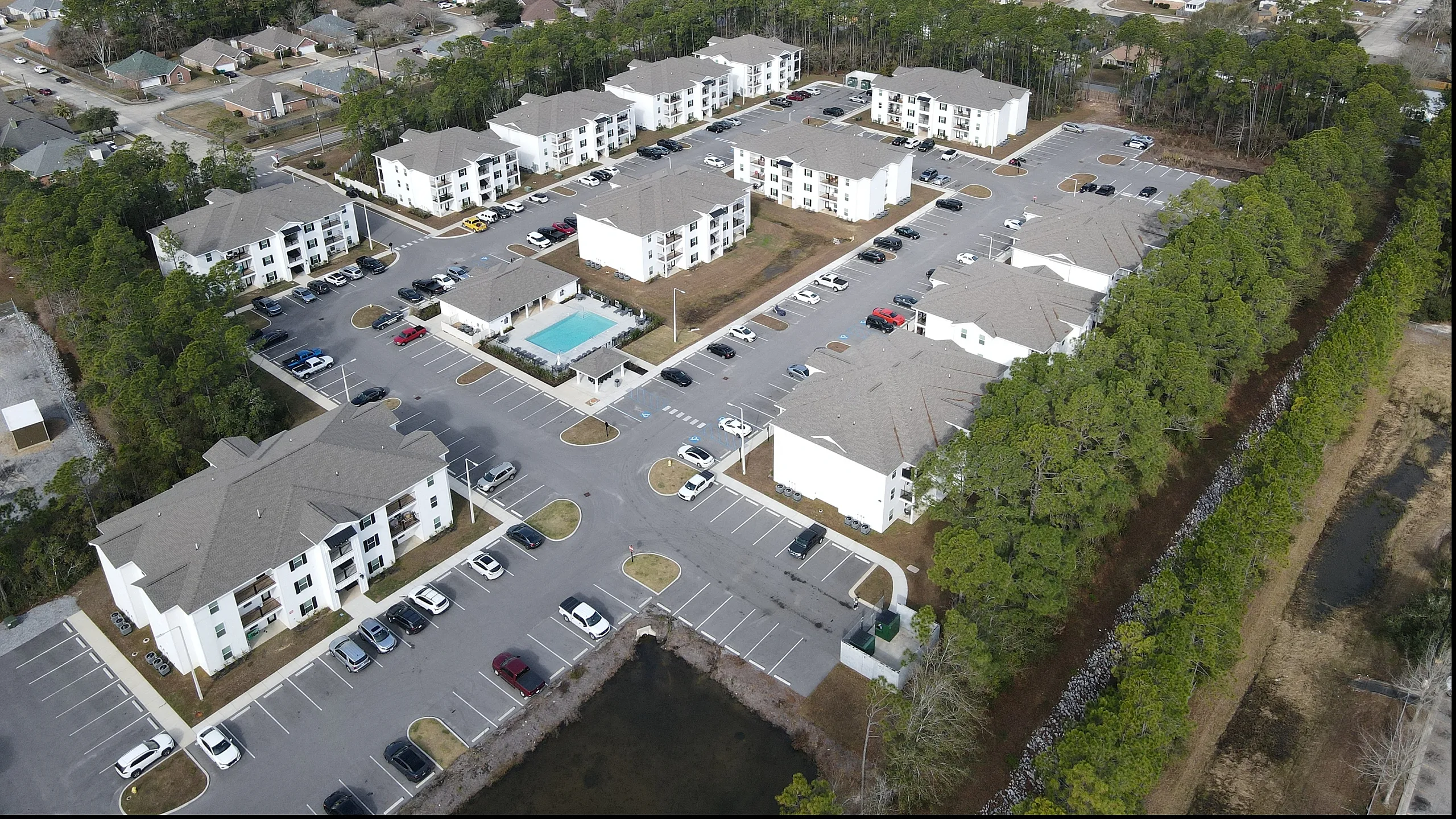 drone view
