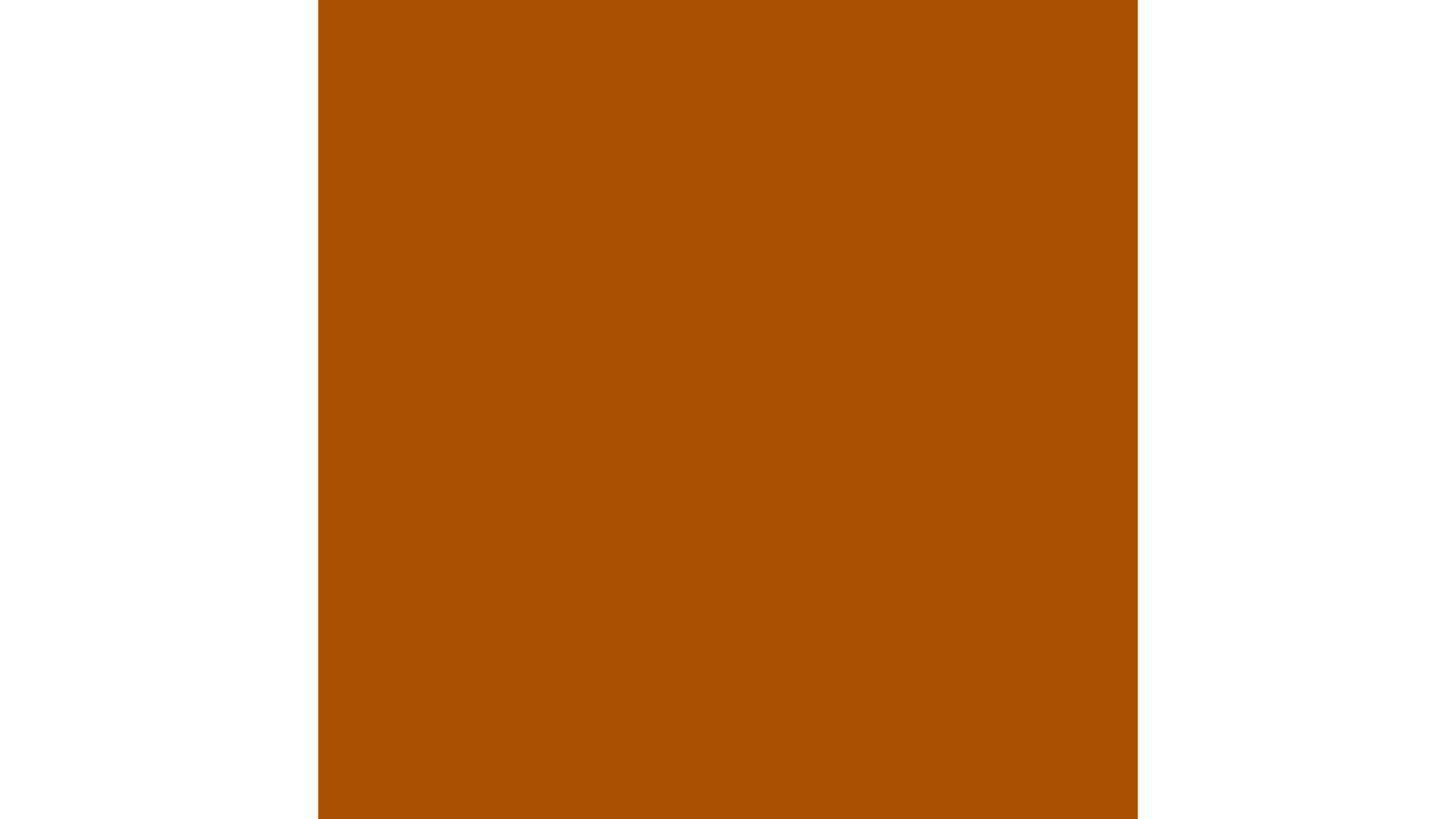 Rich brown background providing a sophisticated and warm atmosphere.