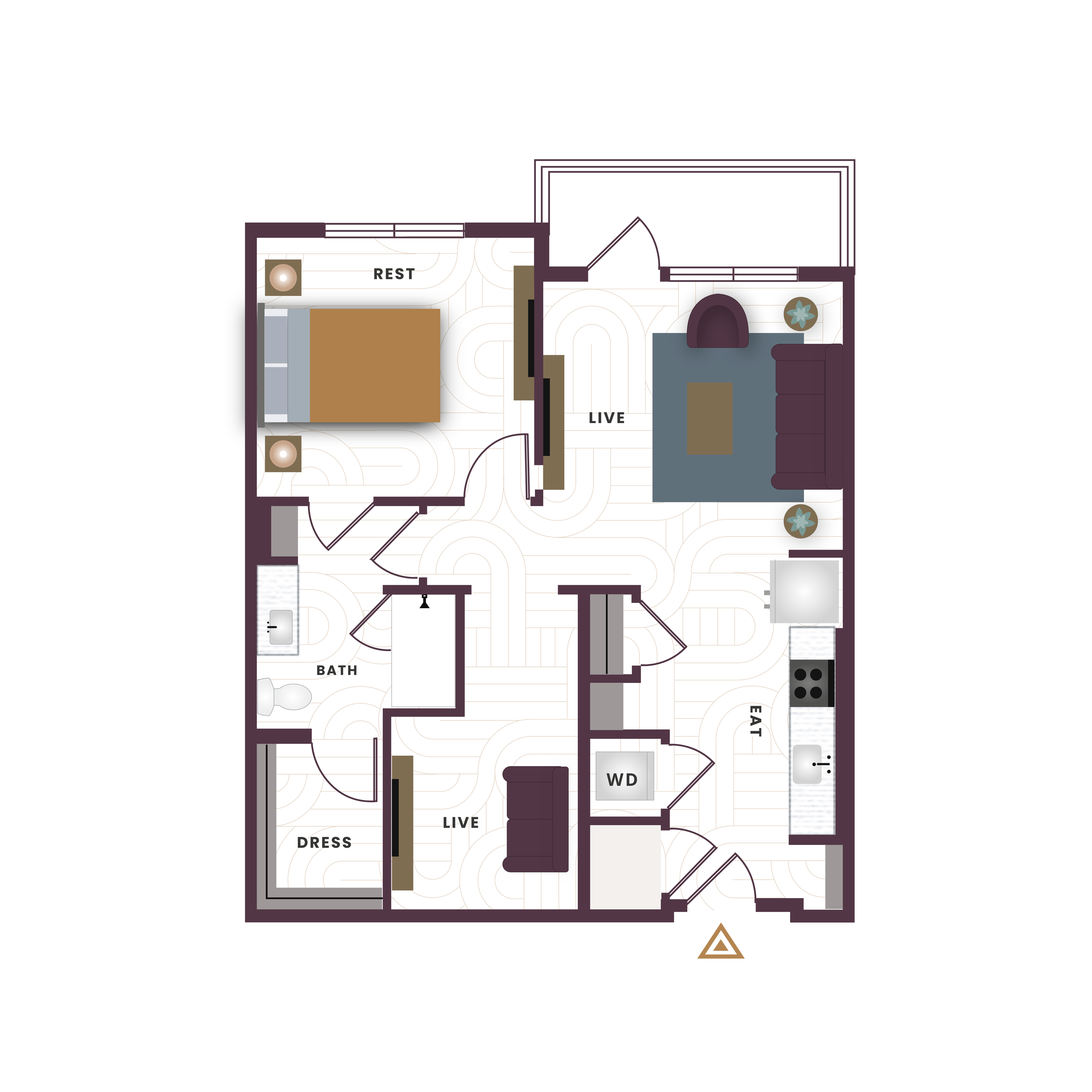 1 Bedroom A4