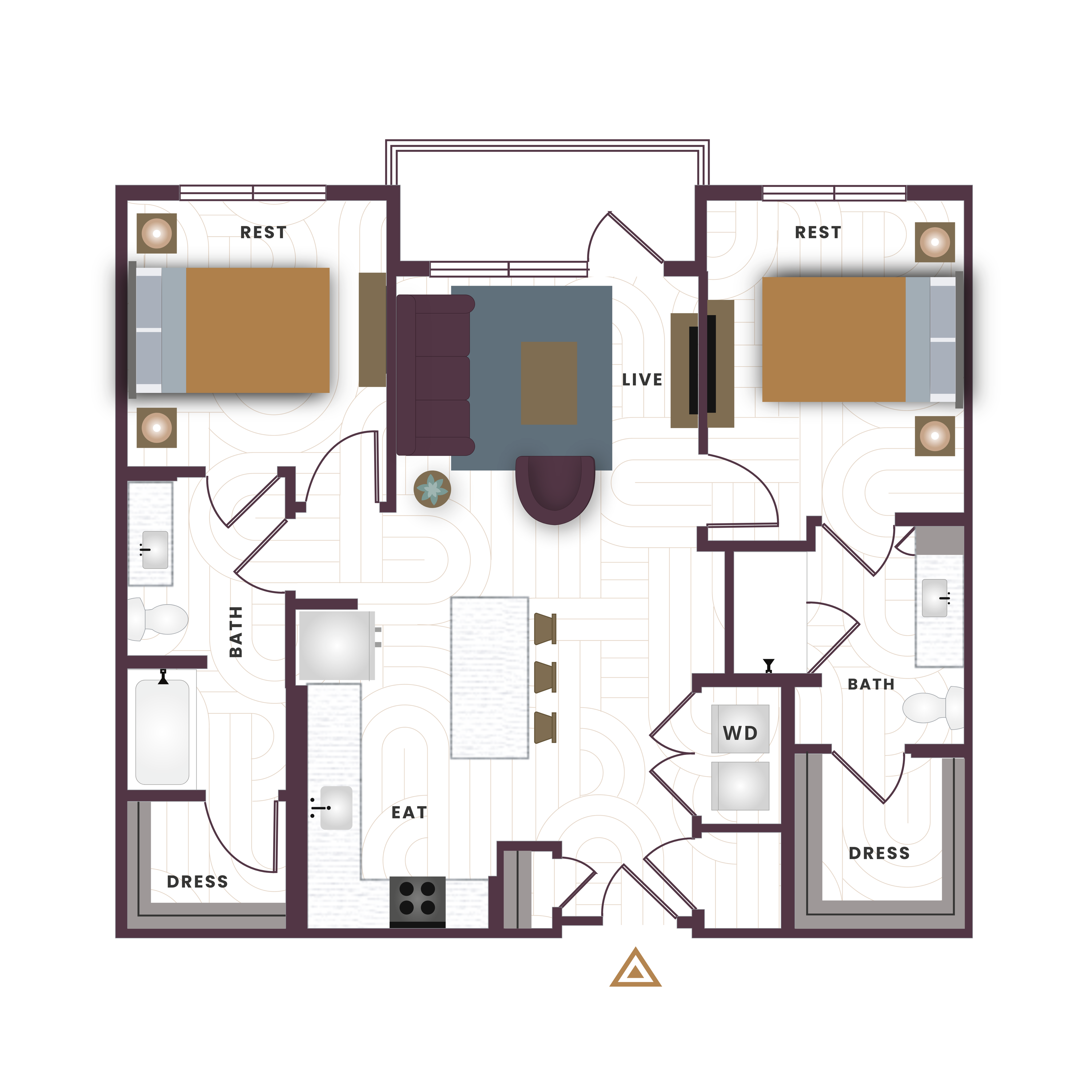 2 Bedroom B1