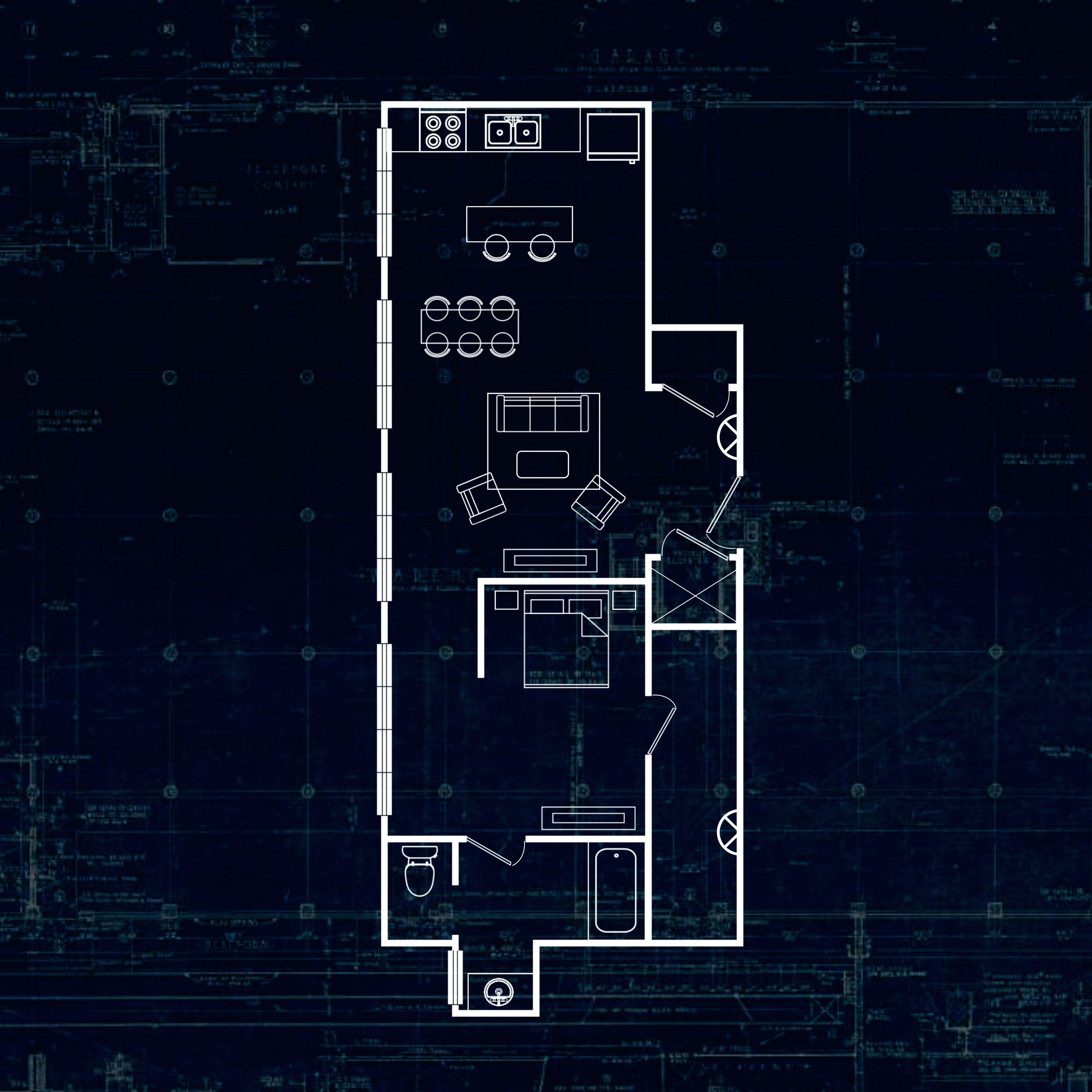 1 Bedroom R (The Magneto I)