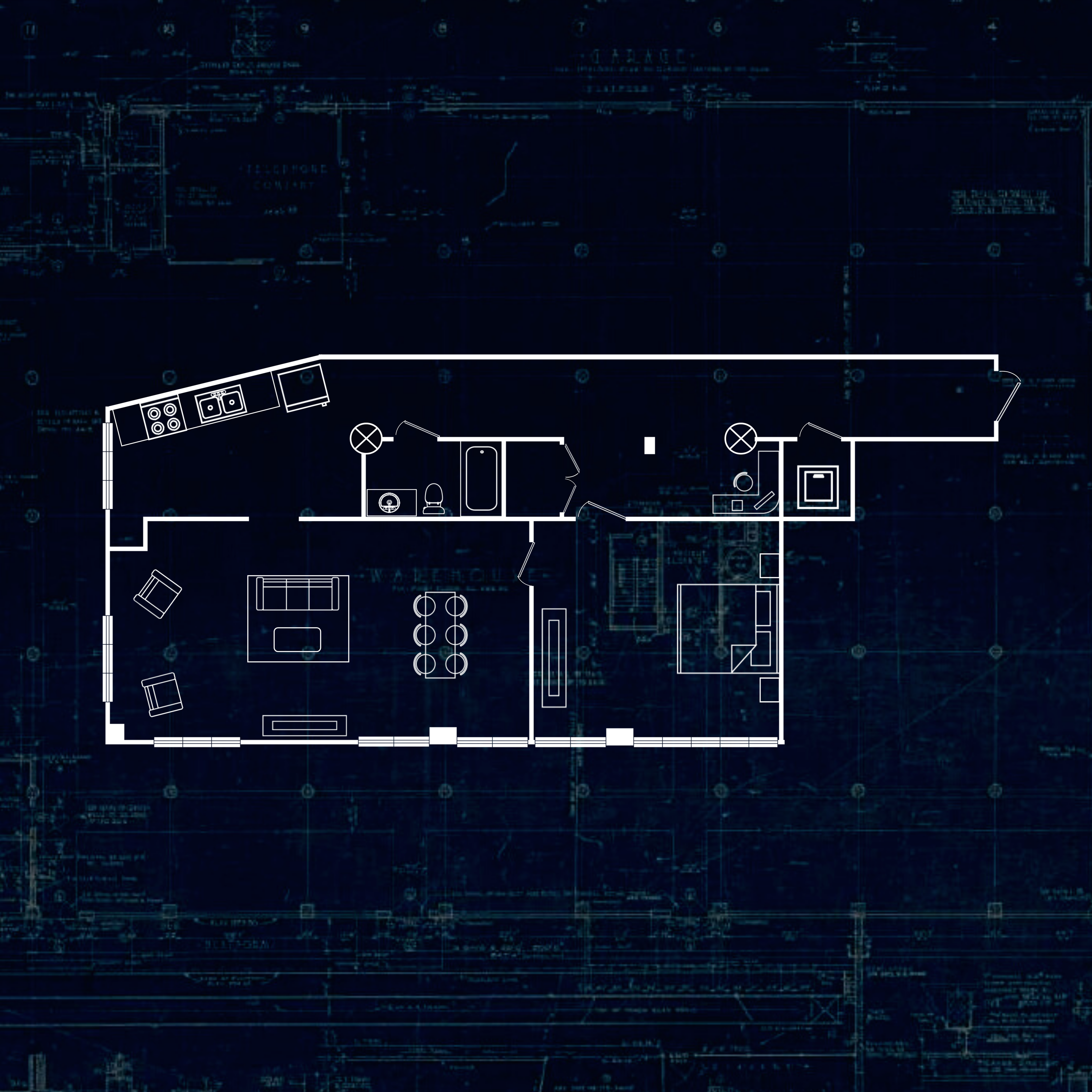 1 Bedroom C (The Graham I)