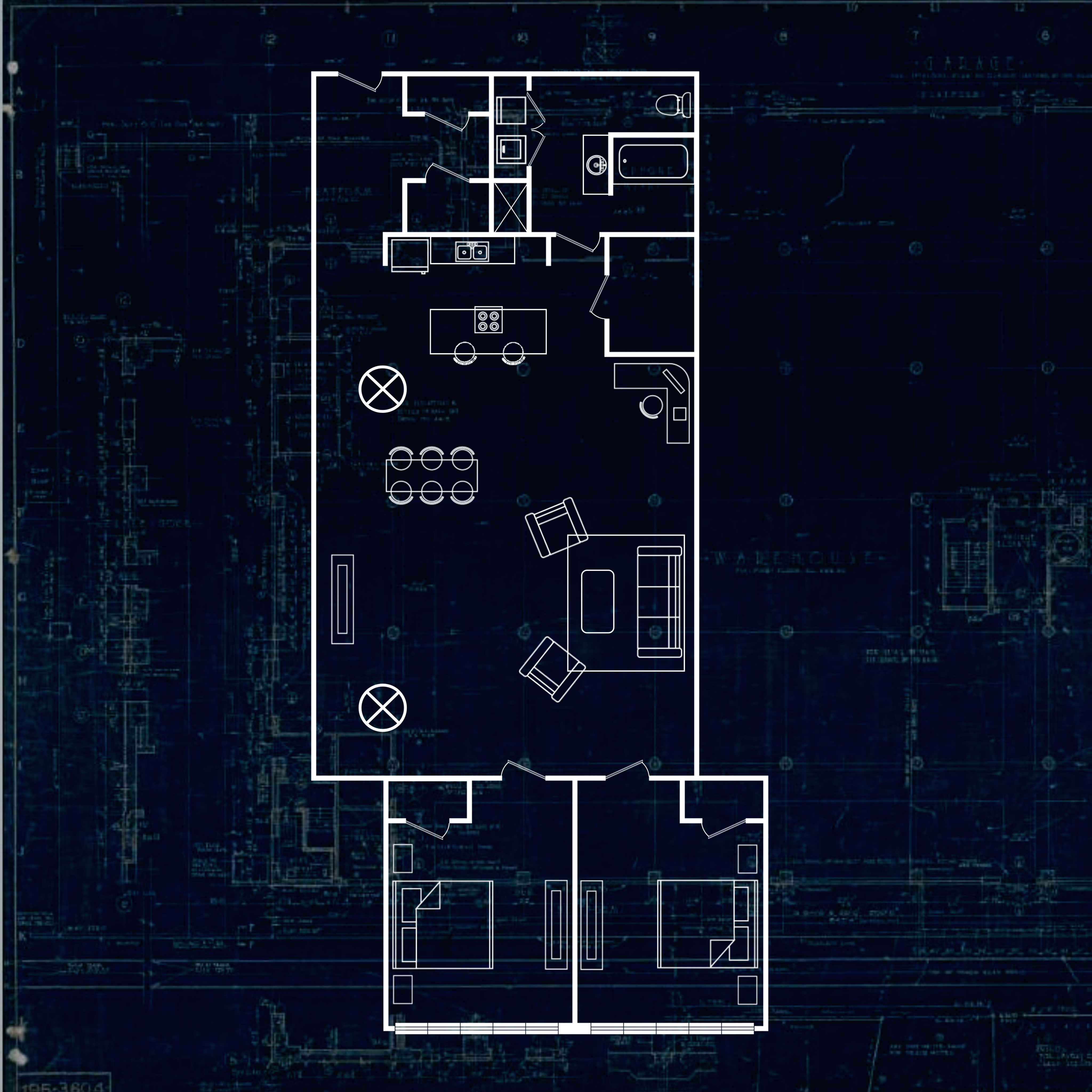 2 Bedroom L (The Vox II)