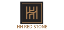 Red Stone Gold HH Logo on a Black Background