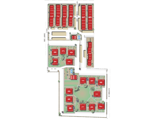 Regency site map
