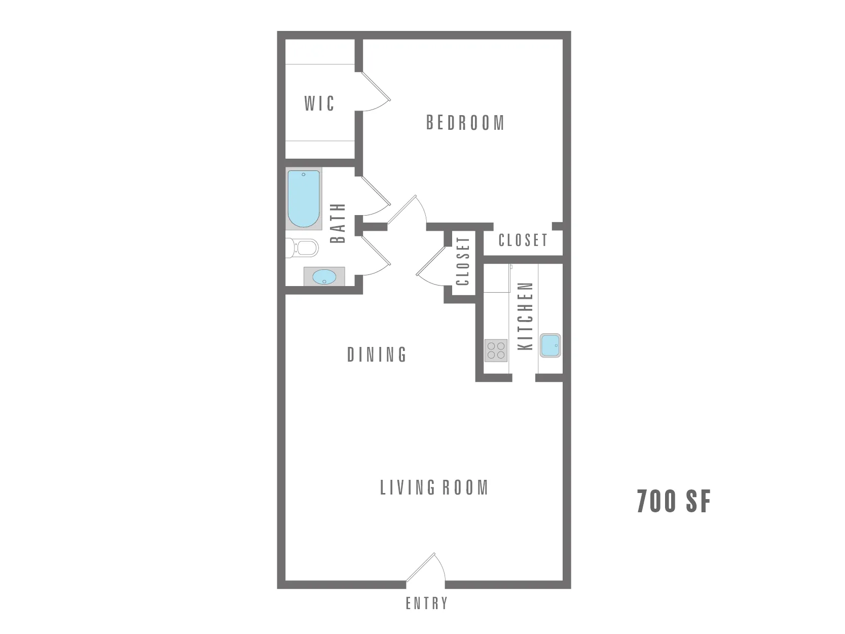 Nest 1x1 700