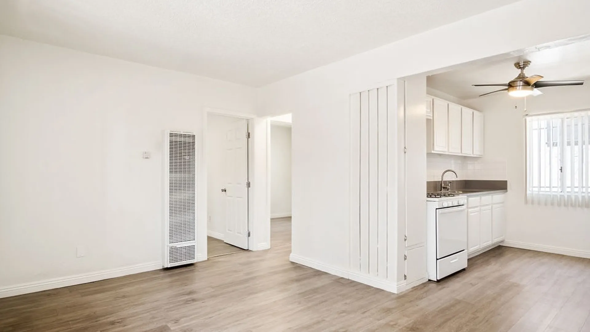 Kitchen and Living Room