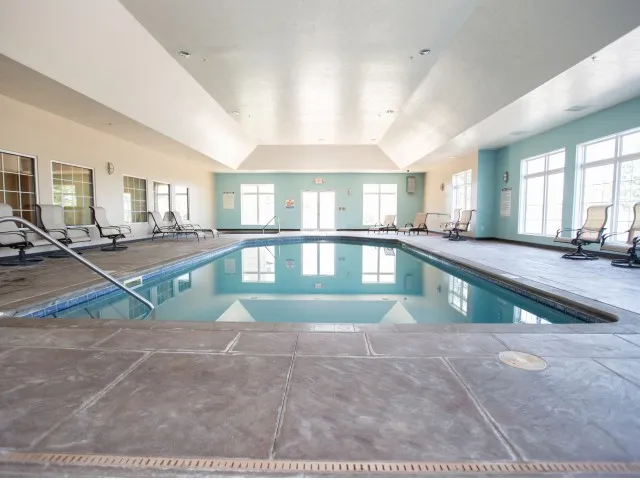 Image of Indoor Pool for Steeplechase Apartments