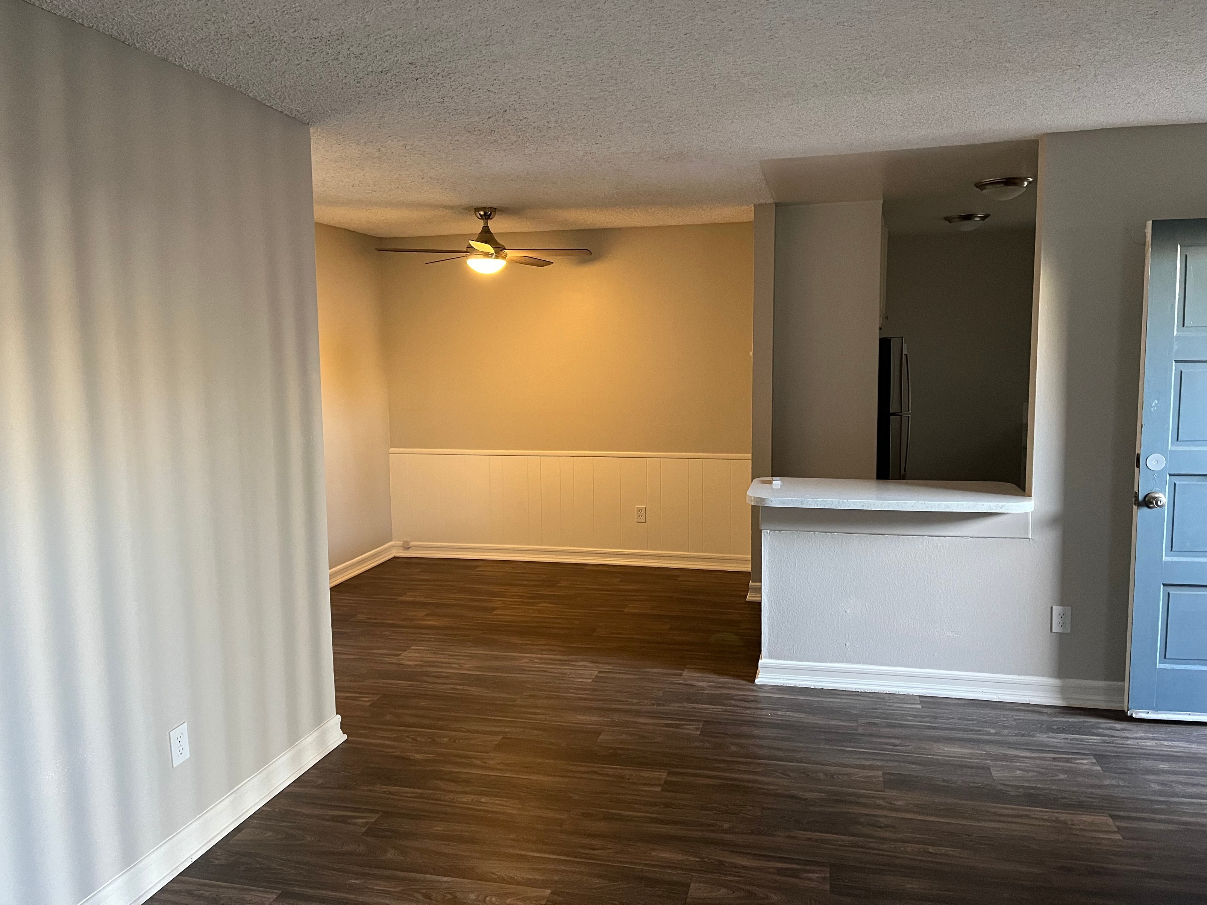 spacious layout with wood-style flooring