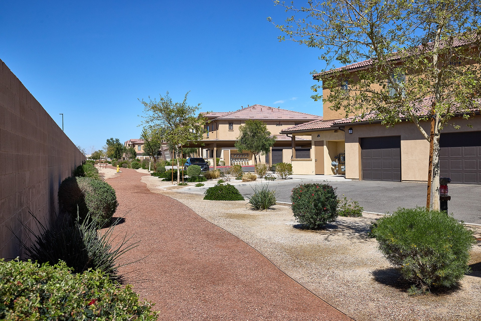 exterior building with garage