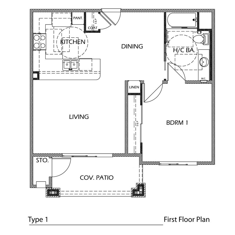 1 bedroom 1 bath
