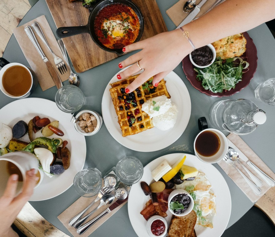 brunch spots easily walkable