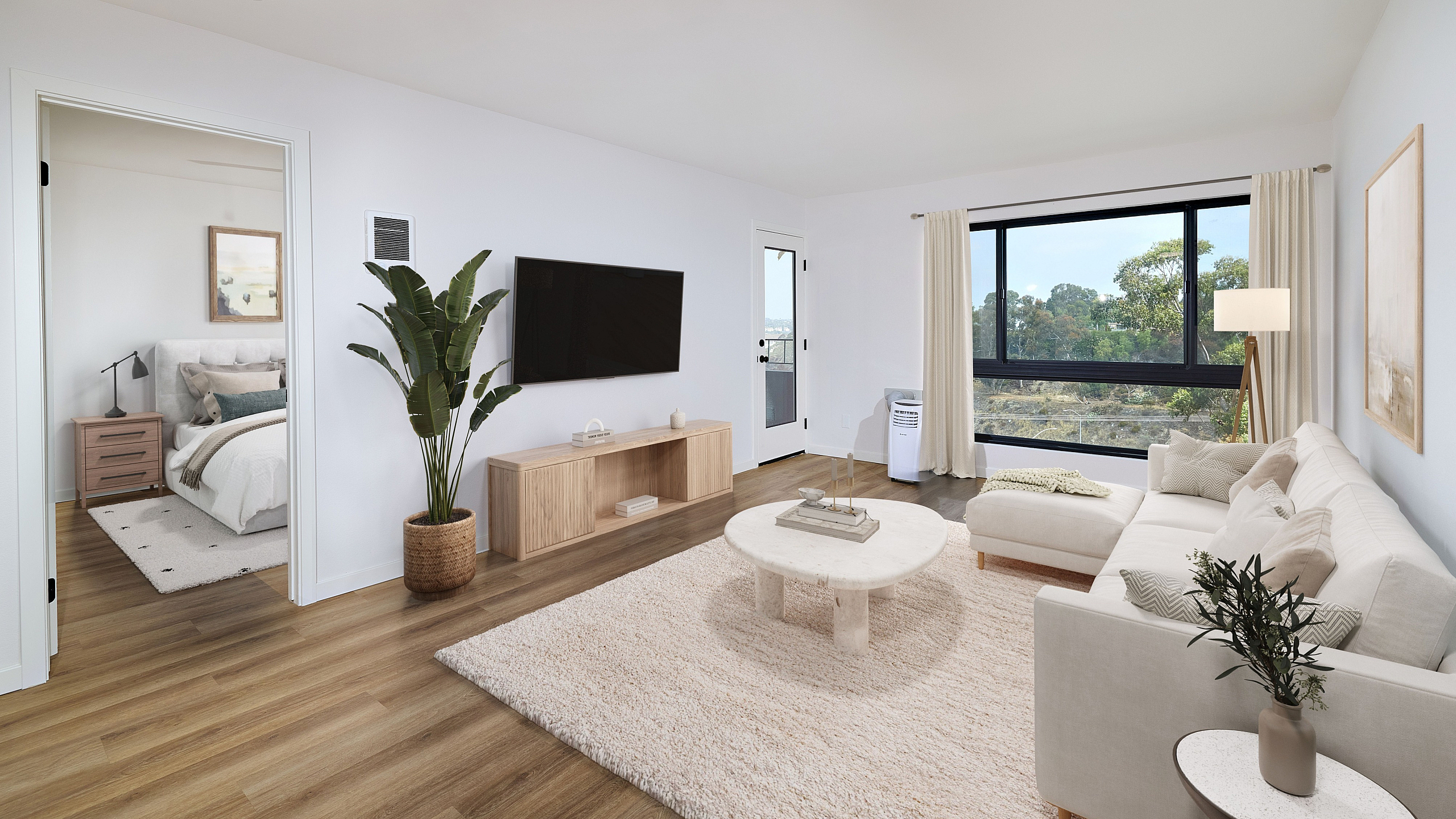 virtual staging of melrose canyon
