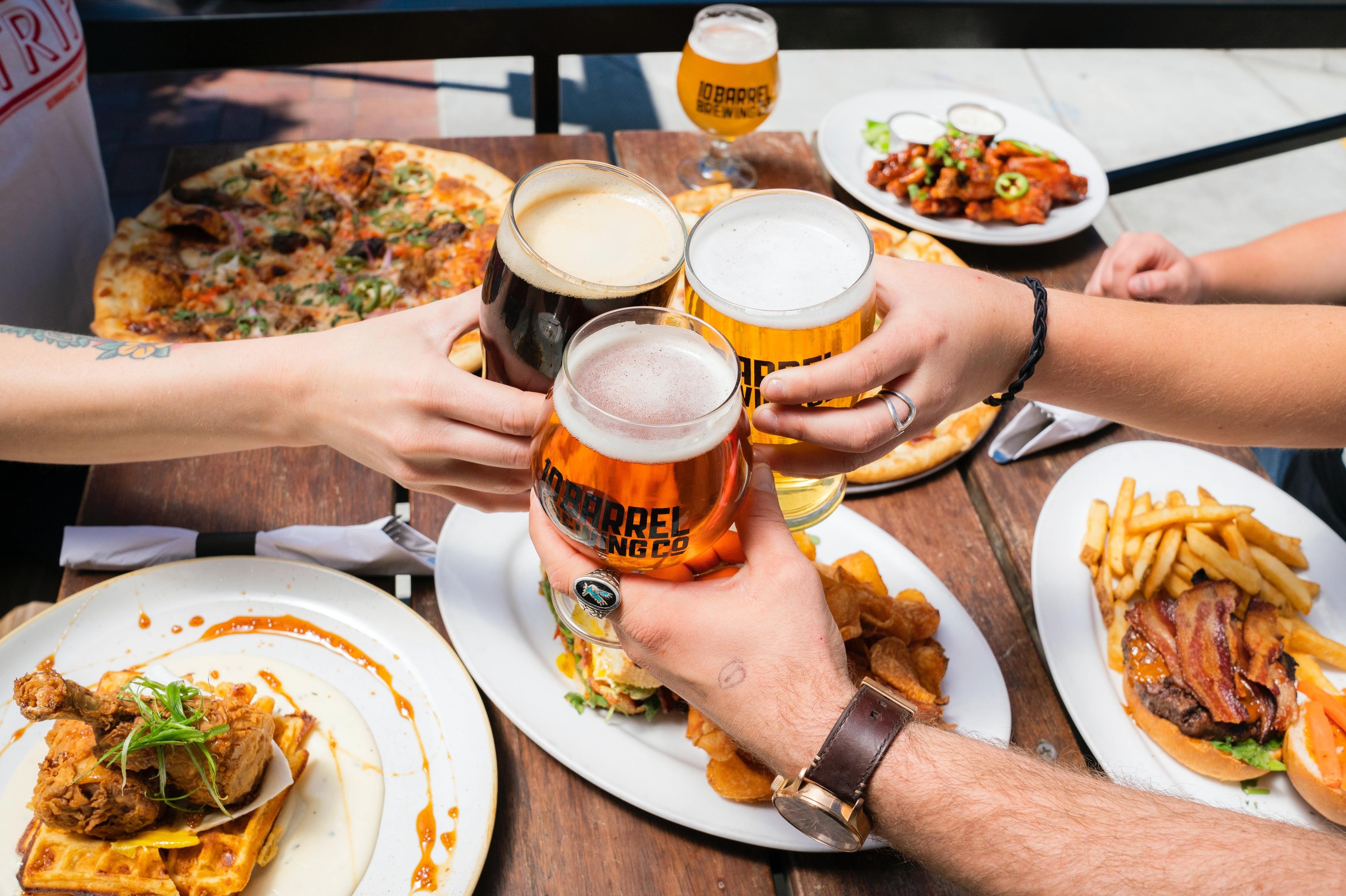 Beer and Pizza with friends