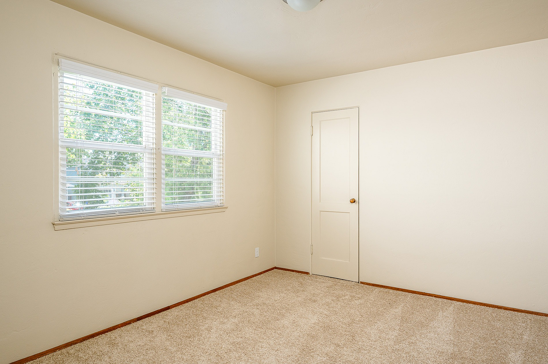 bedroom with large windows