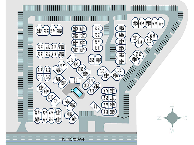 Use our property map for directions to your destination.