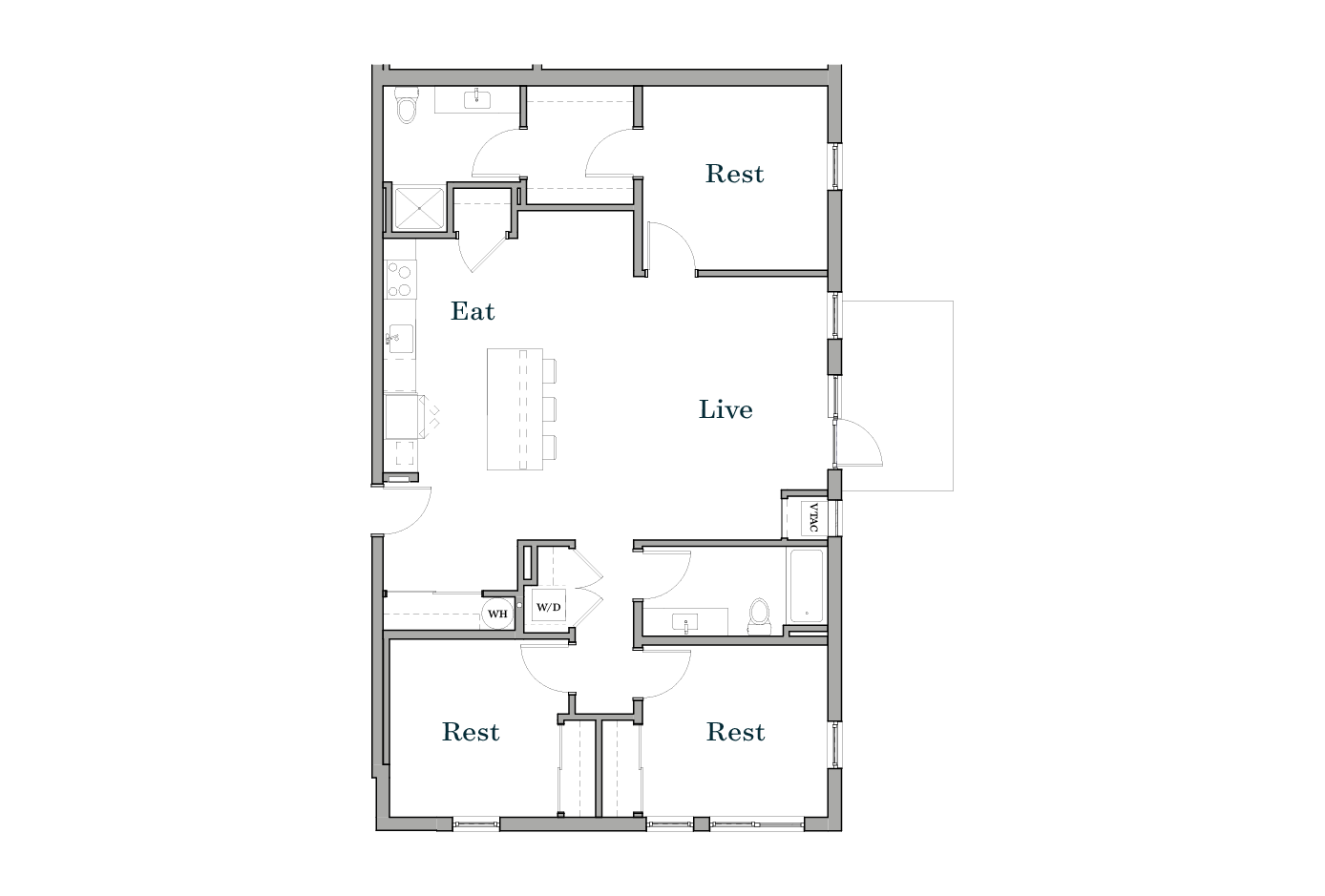 E1 Floorplan