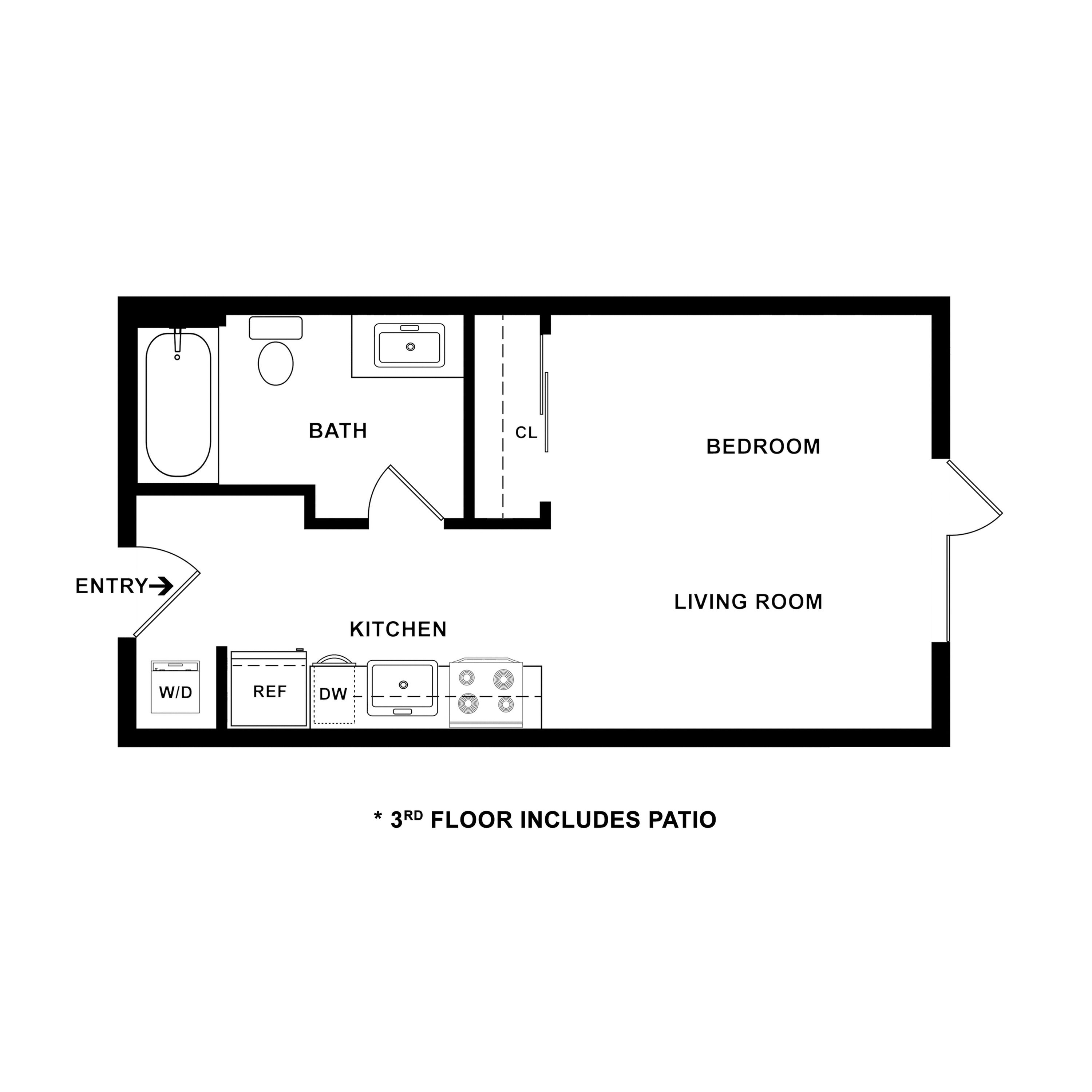 2D Floor Plan Studio F