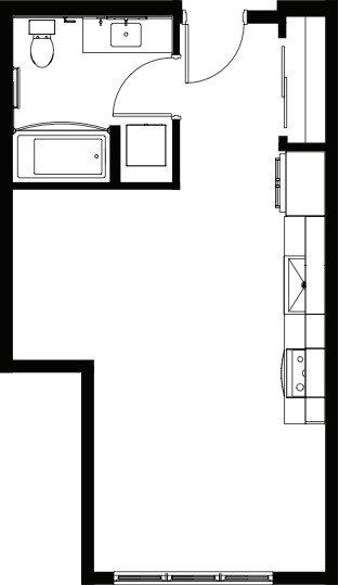 Studio 3 Floor Plan