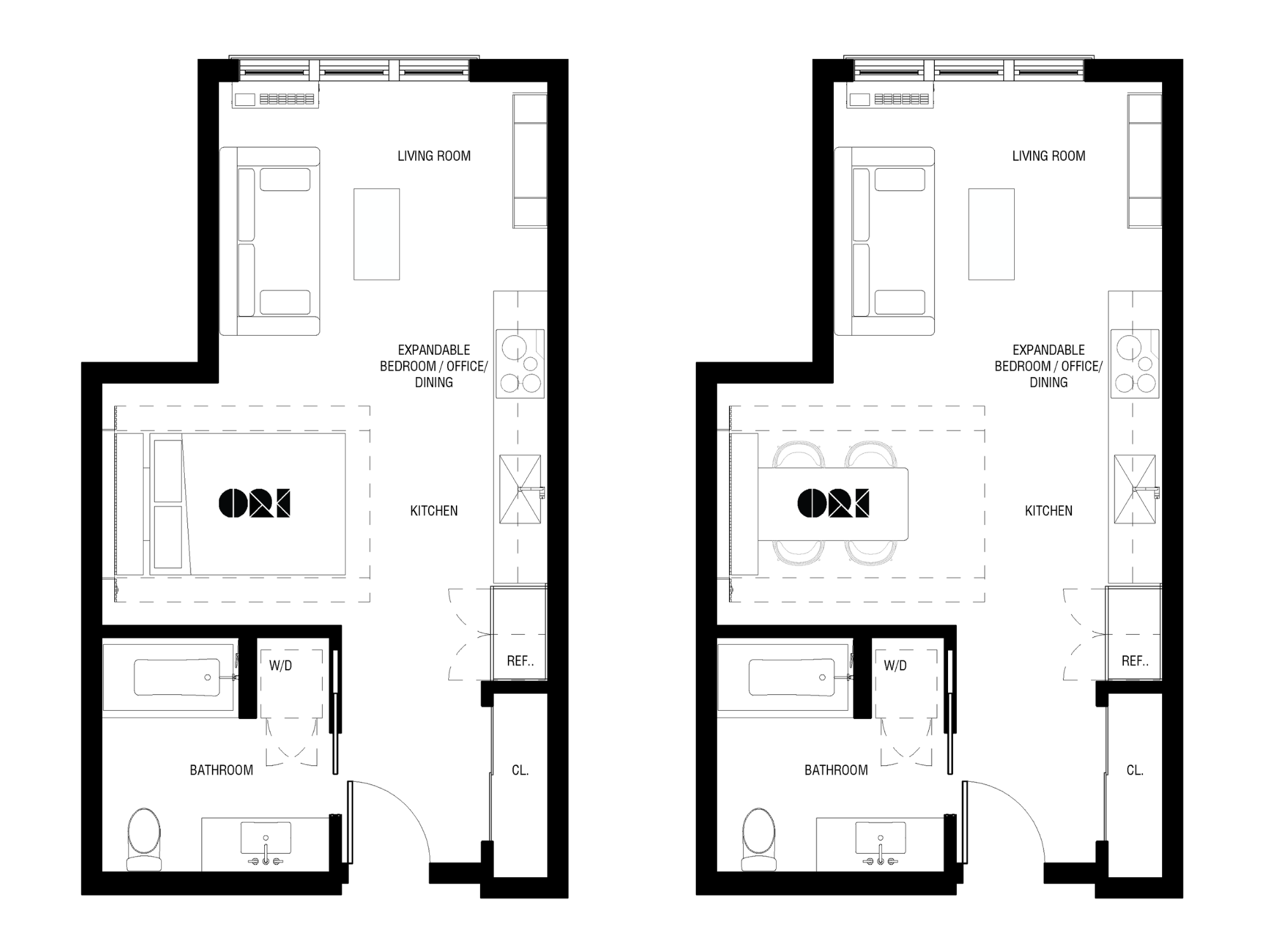 Ori Cloud Bed Floor Plans Bed Up & Down