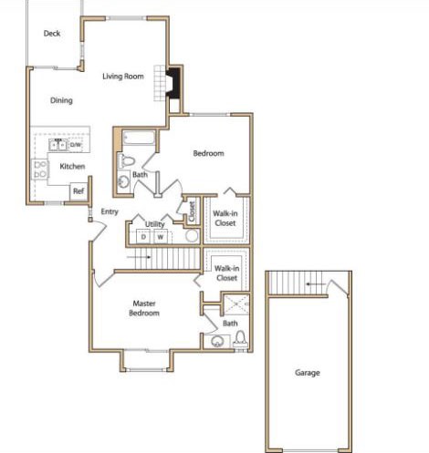 2 Bedroom 2 Bathroom
