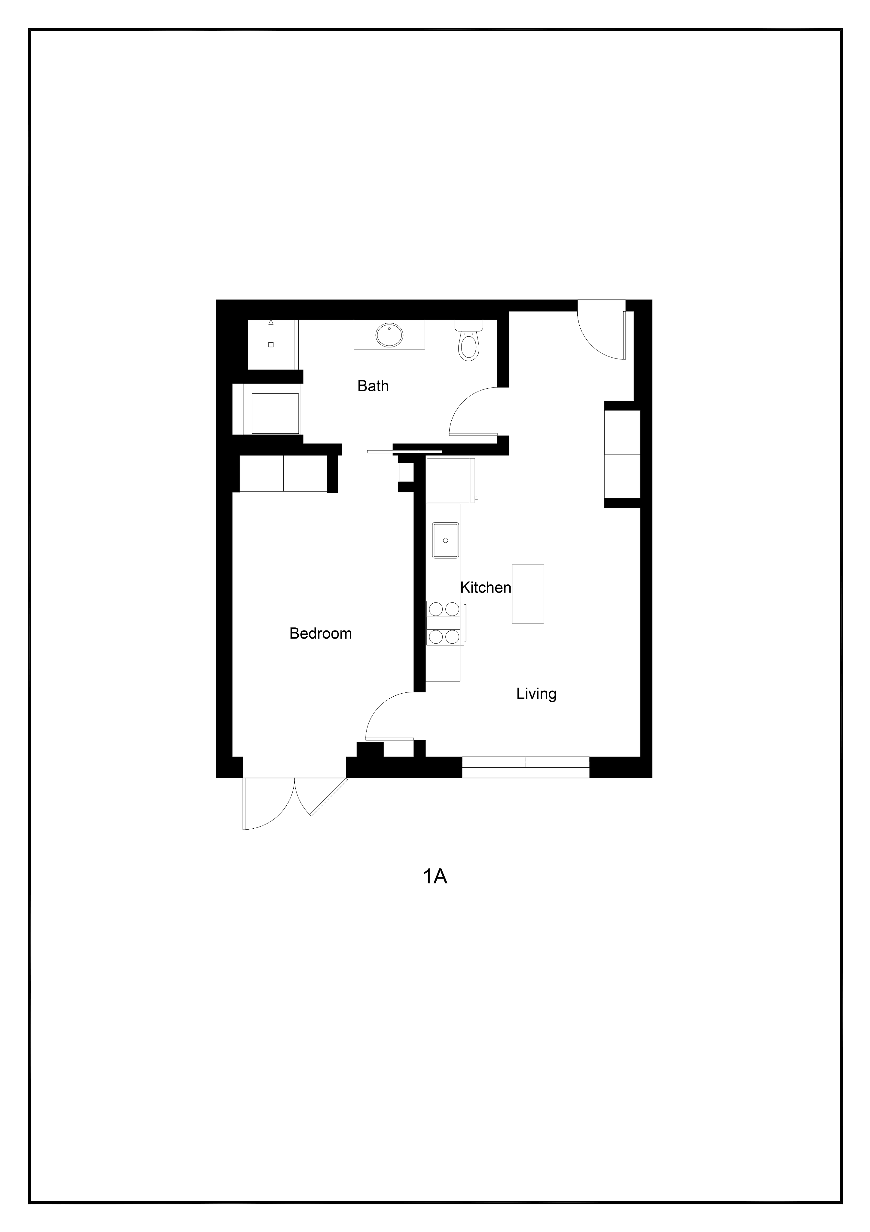 1A Floor Plan