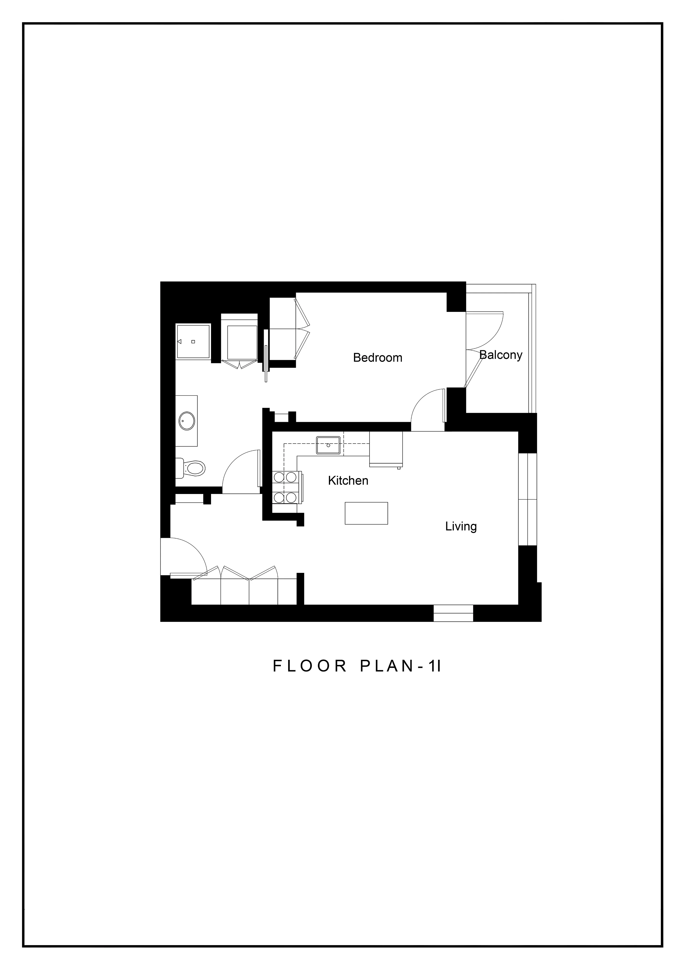 1I Floor Plan