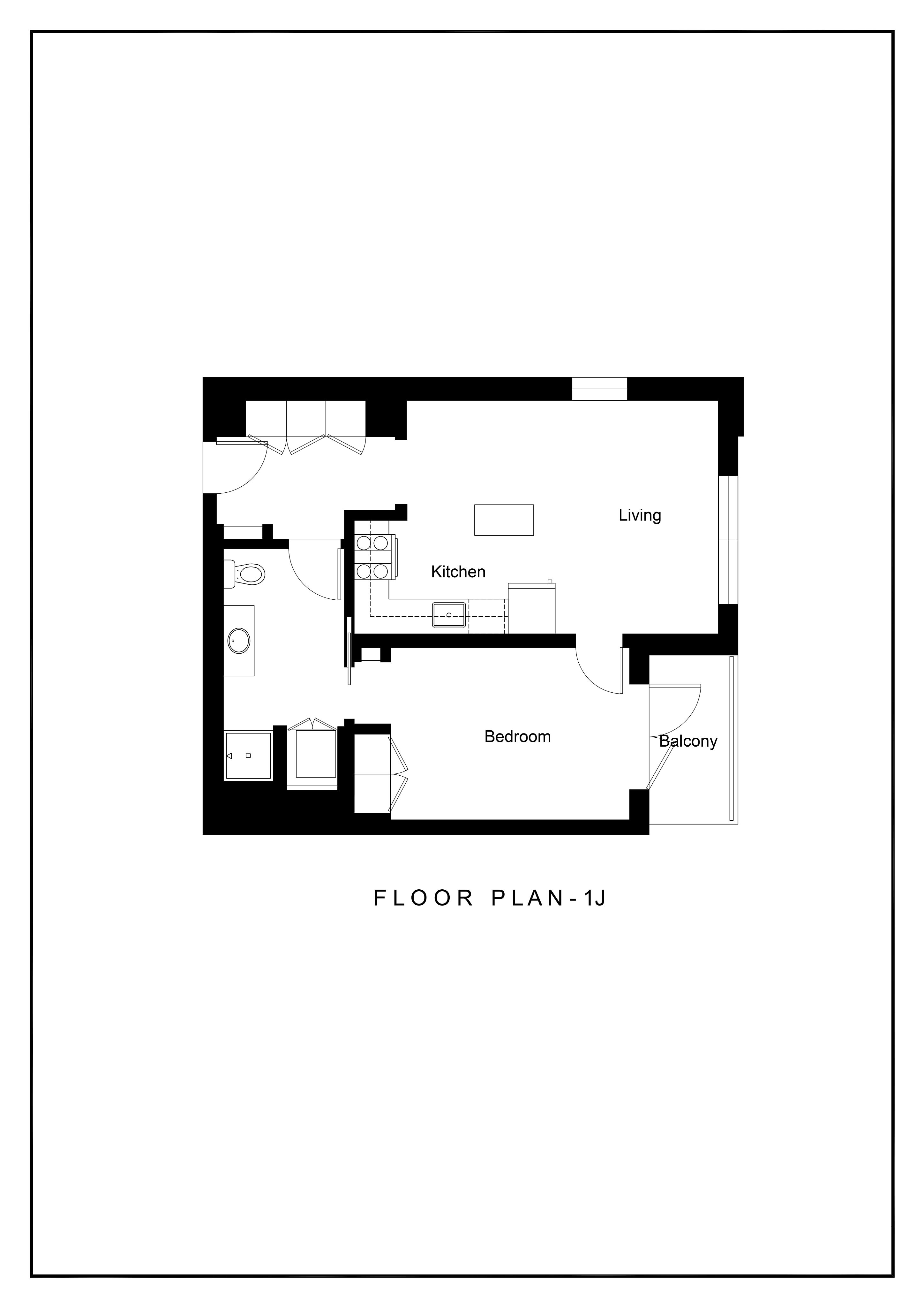 1J Floor Plan