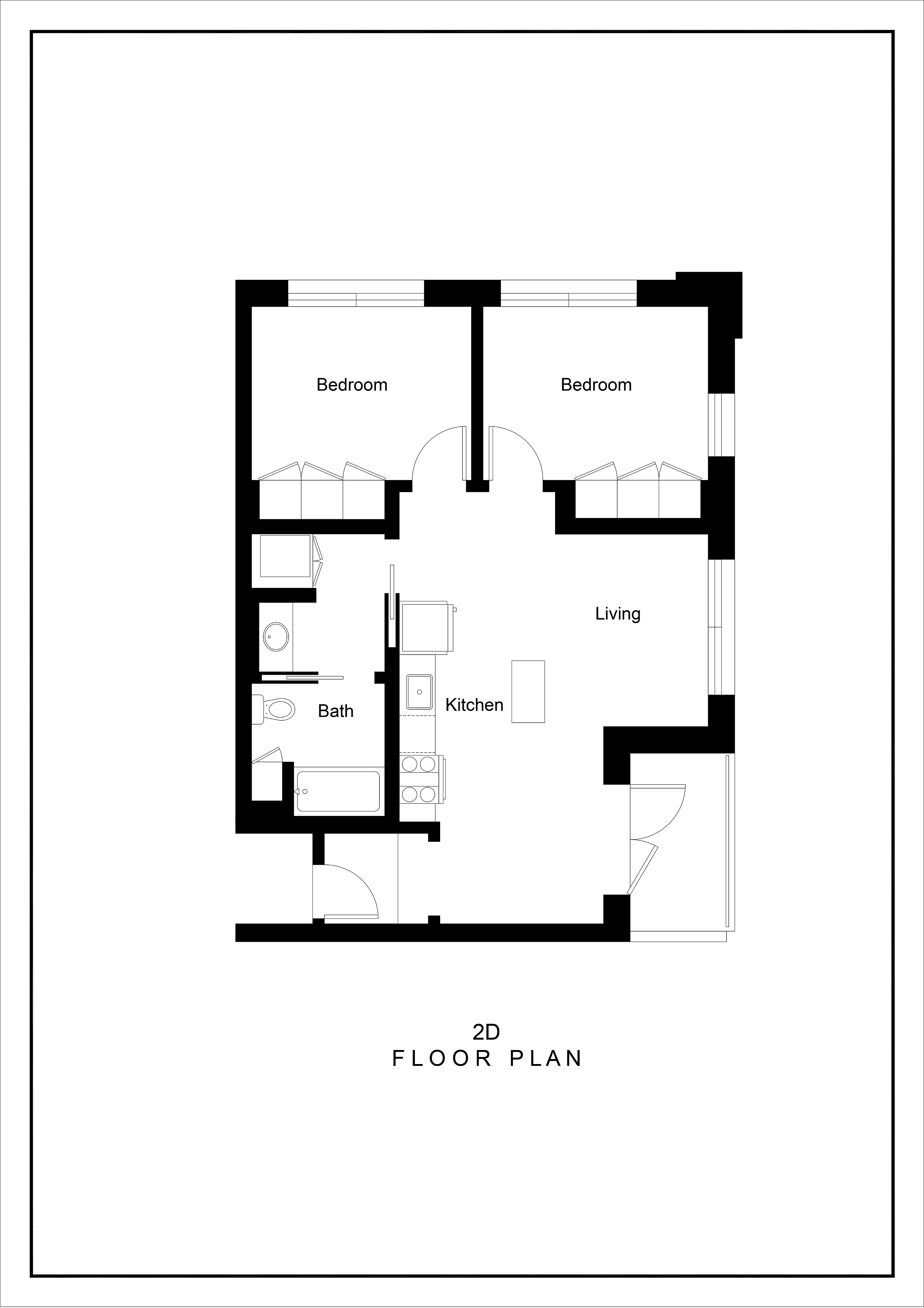 2D Floor Plan