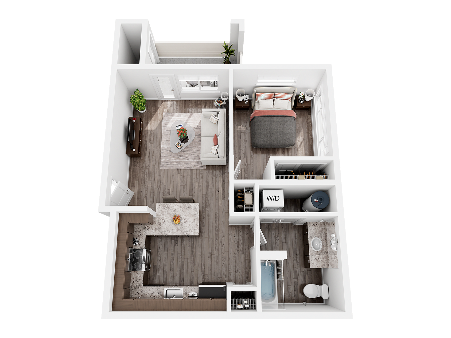 One Bedroom Type 1