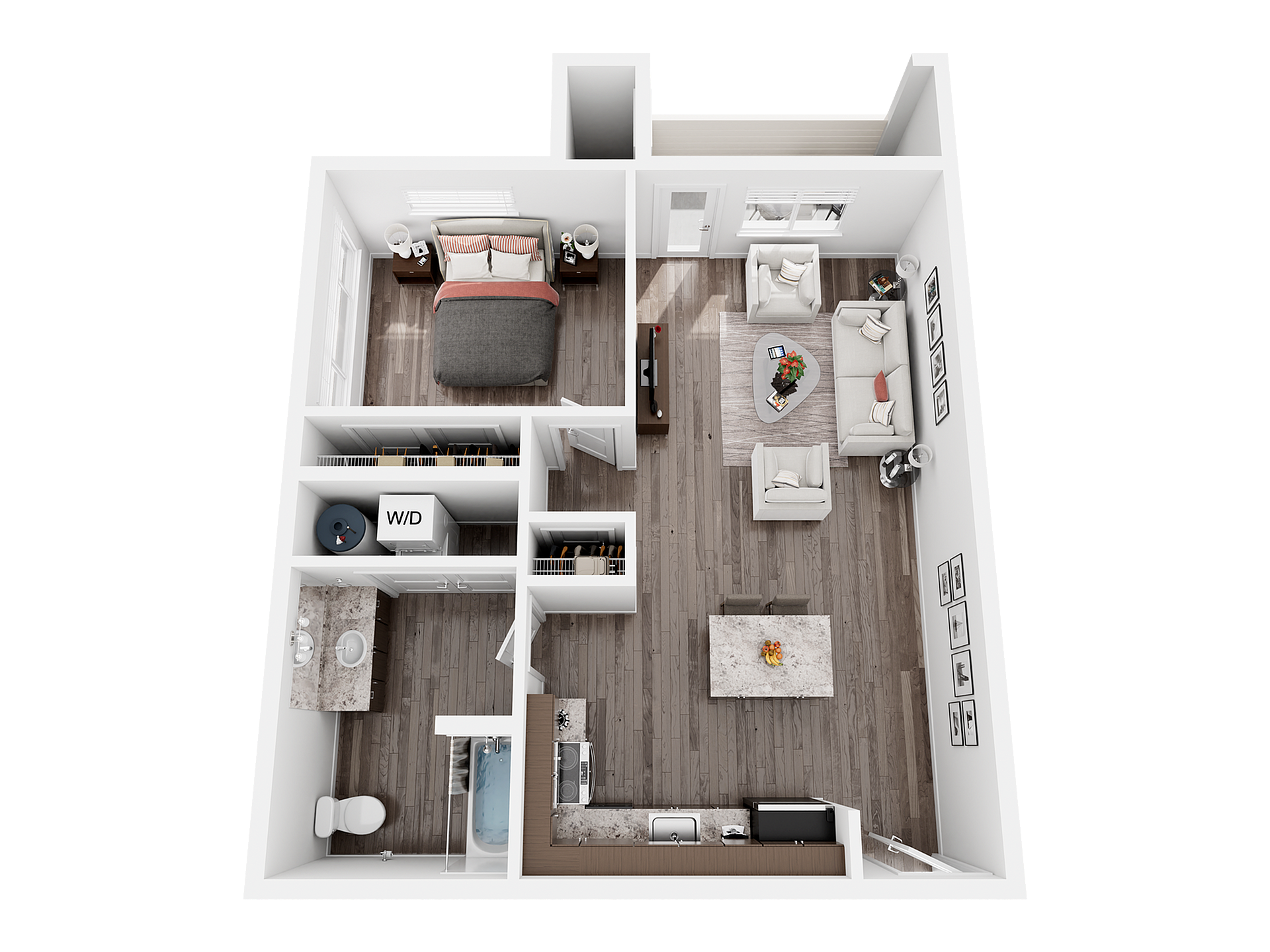 One Bedroom Type 2