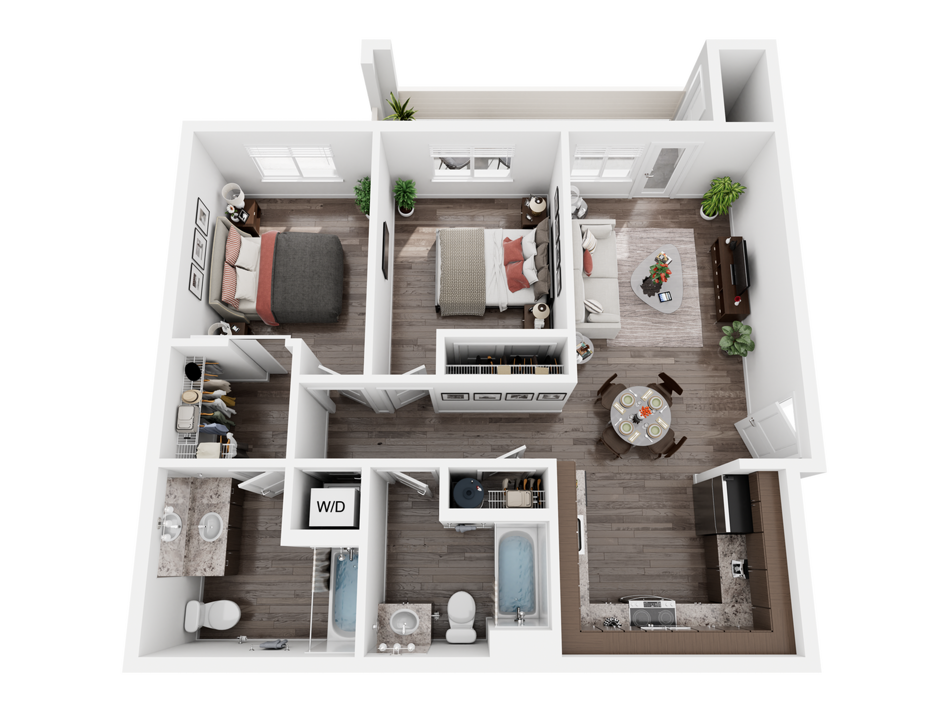 Two Bedroom Type 4