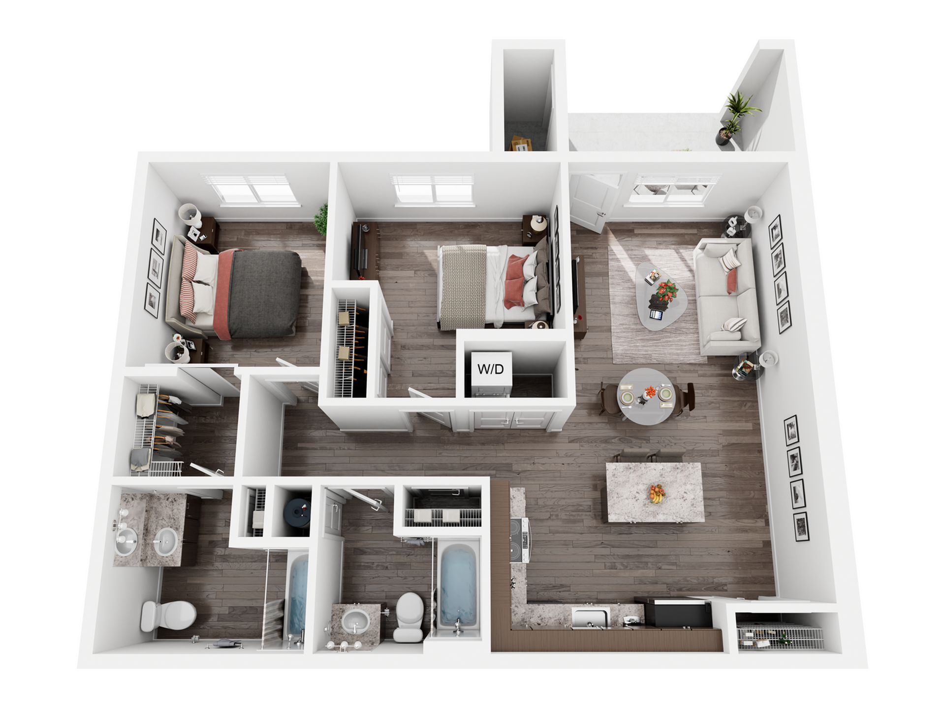 Two Bedroom Type 5 B