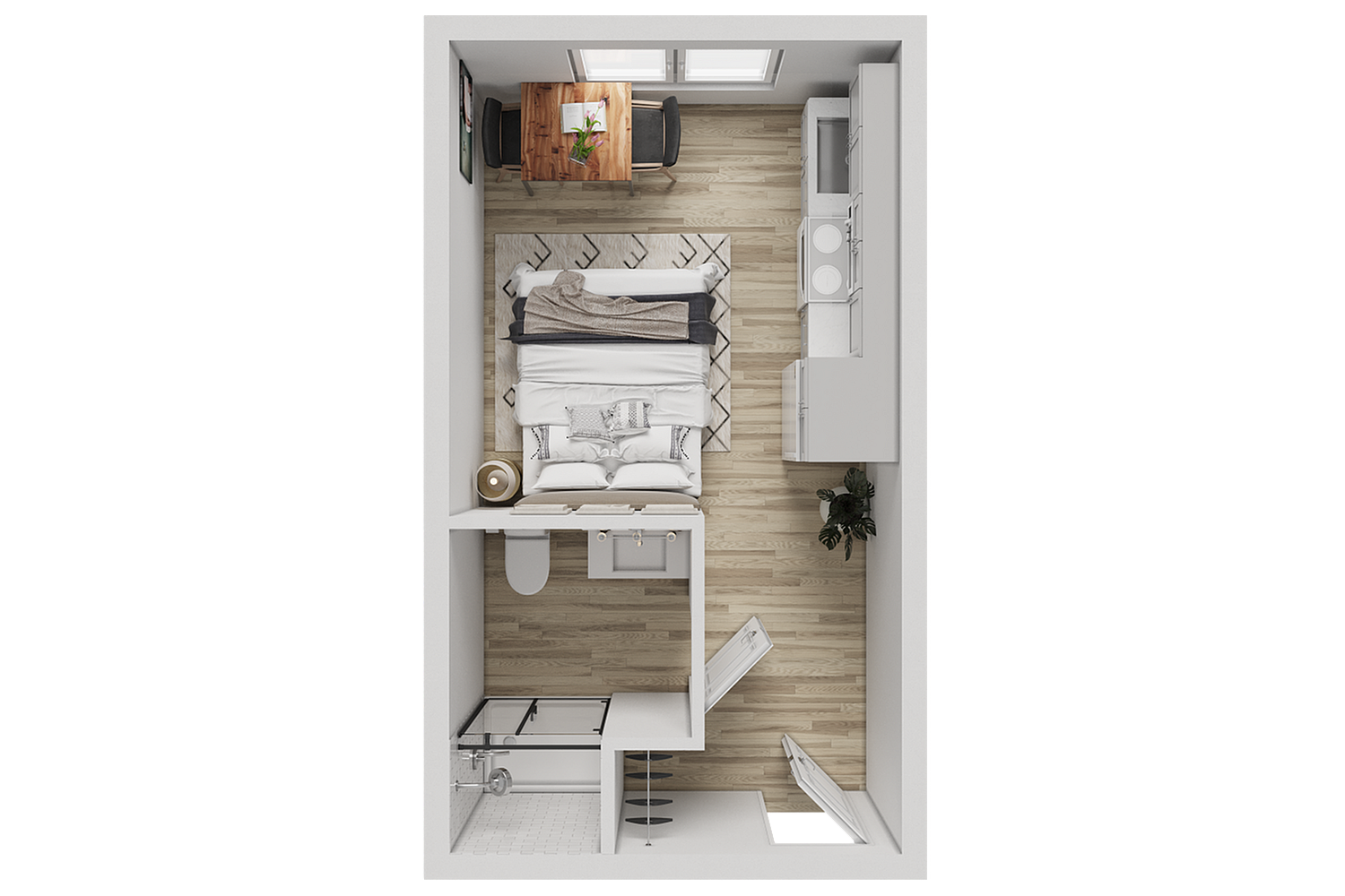 Sellwood Floor Plan 3D