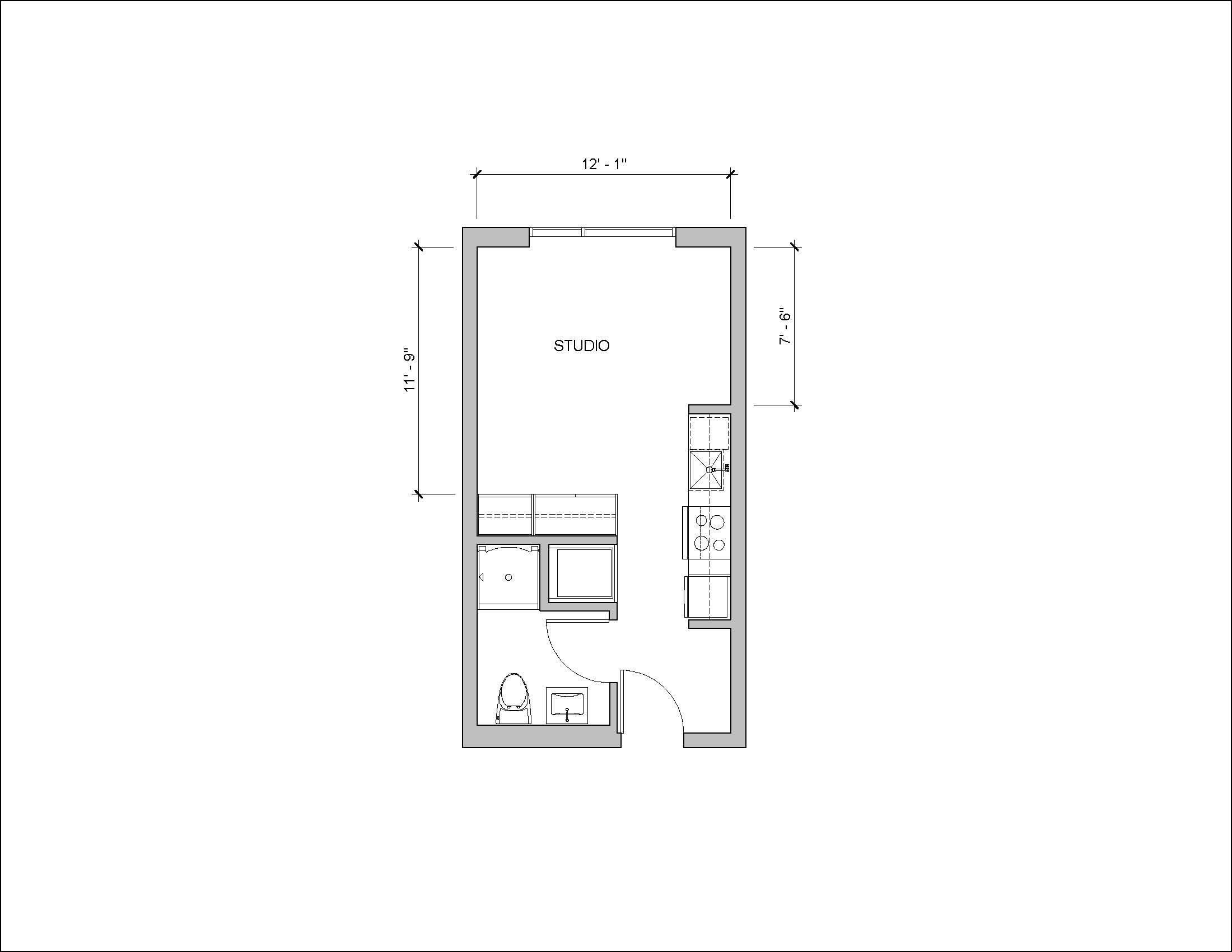 Overllook Studio Unit Type A