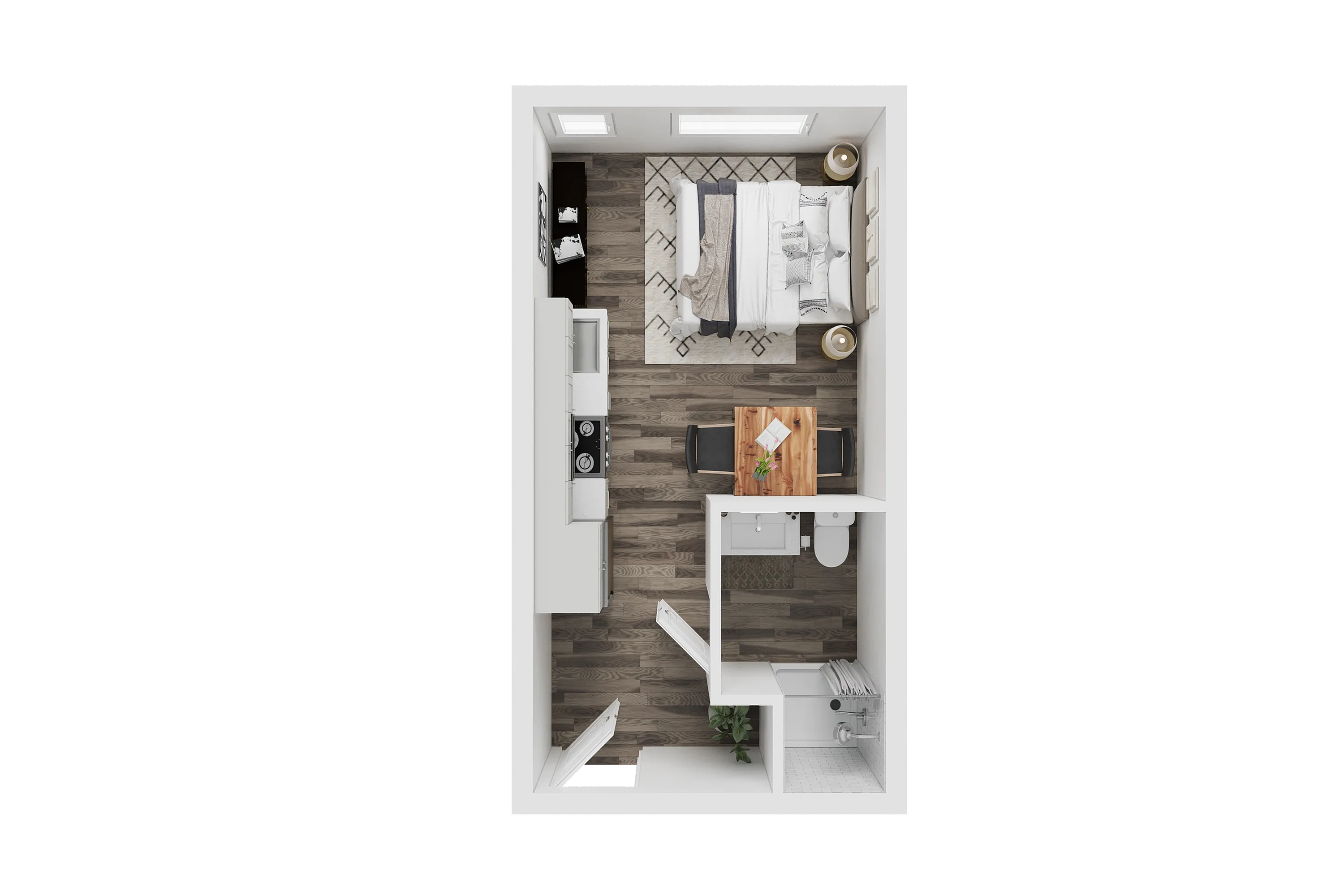 studio floor plan