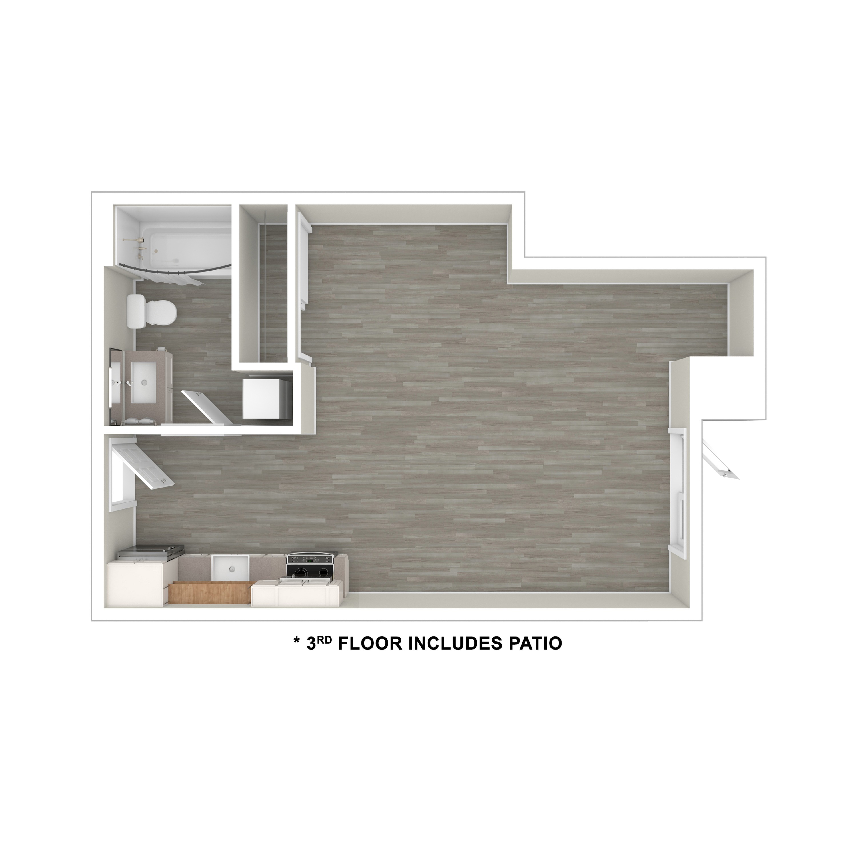 3D Floor Plan Studio D