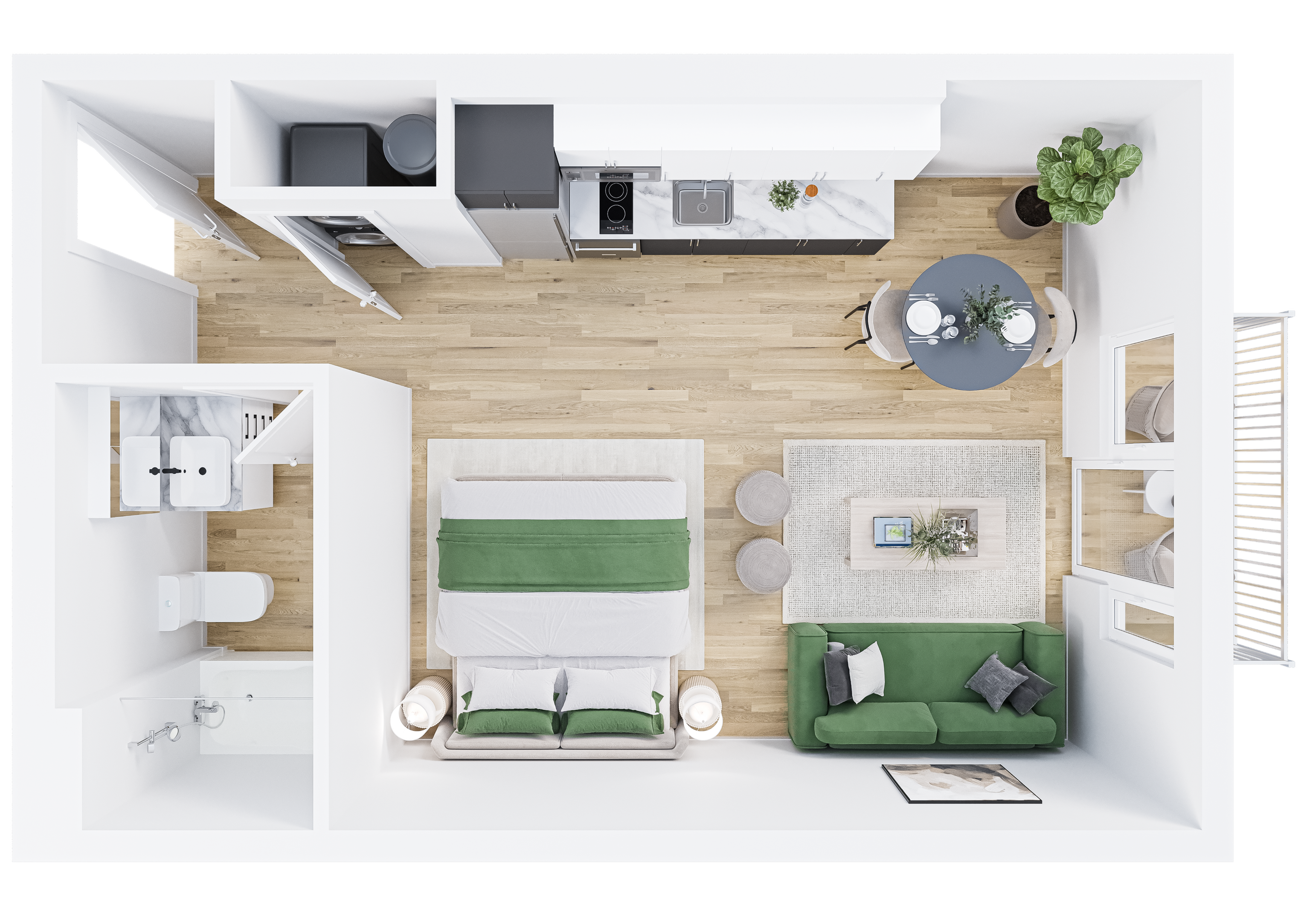 0x1D - 3D Floor Plan