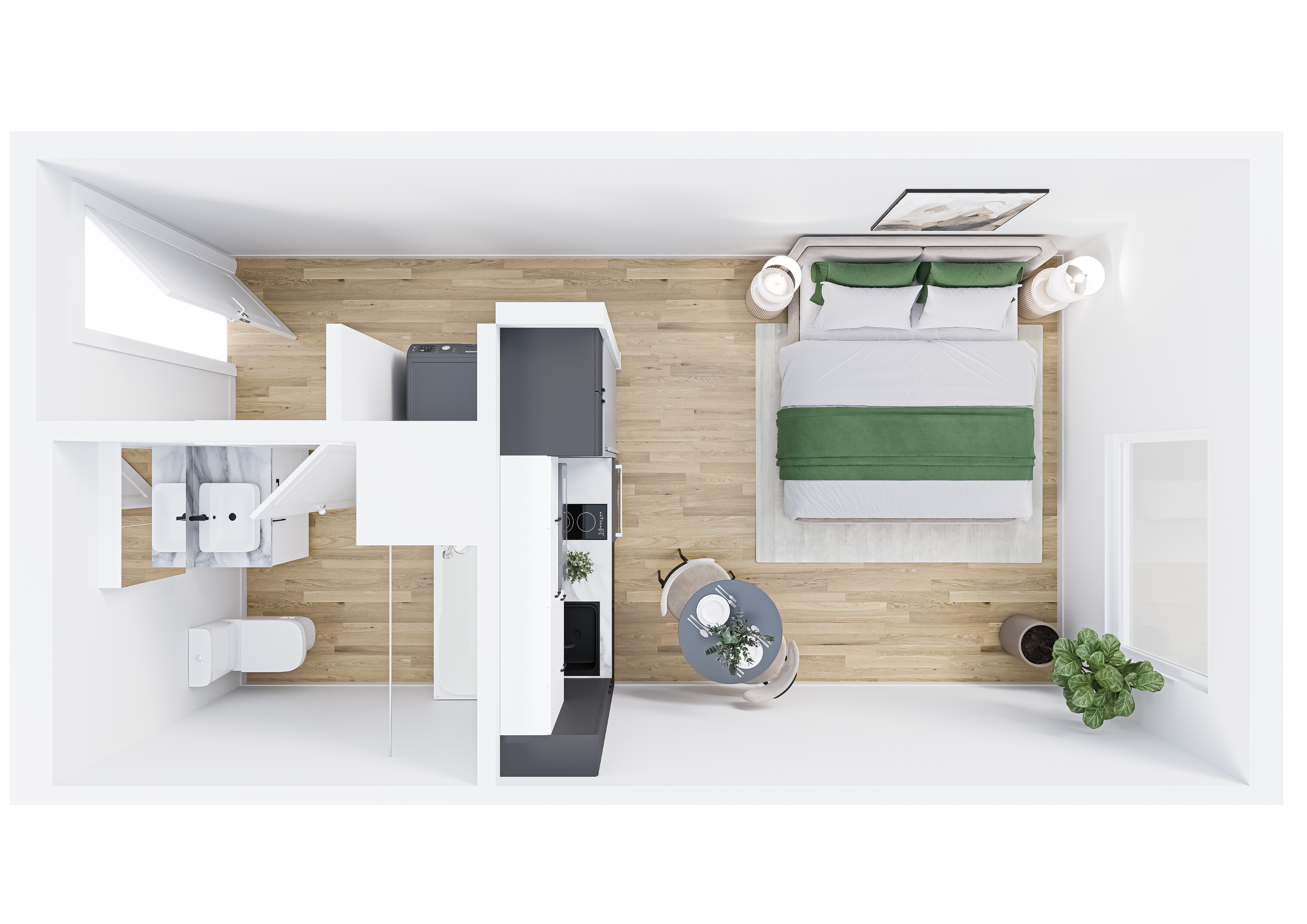 0x1B - 3D Floor Plan income restricted