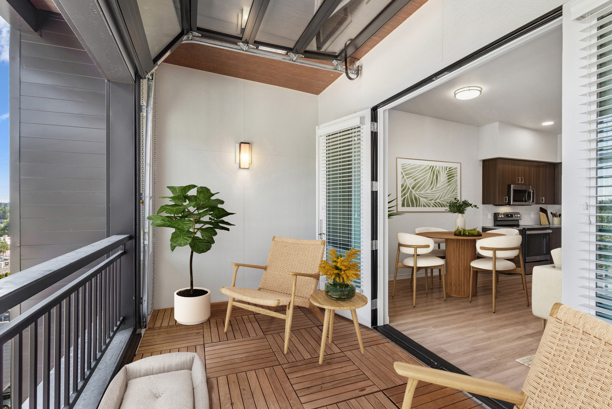 Indoor outdoor living