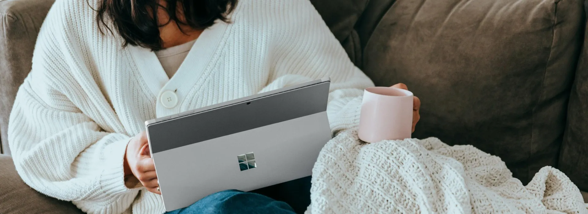 Girl on computer