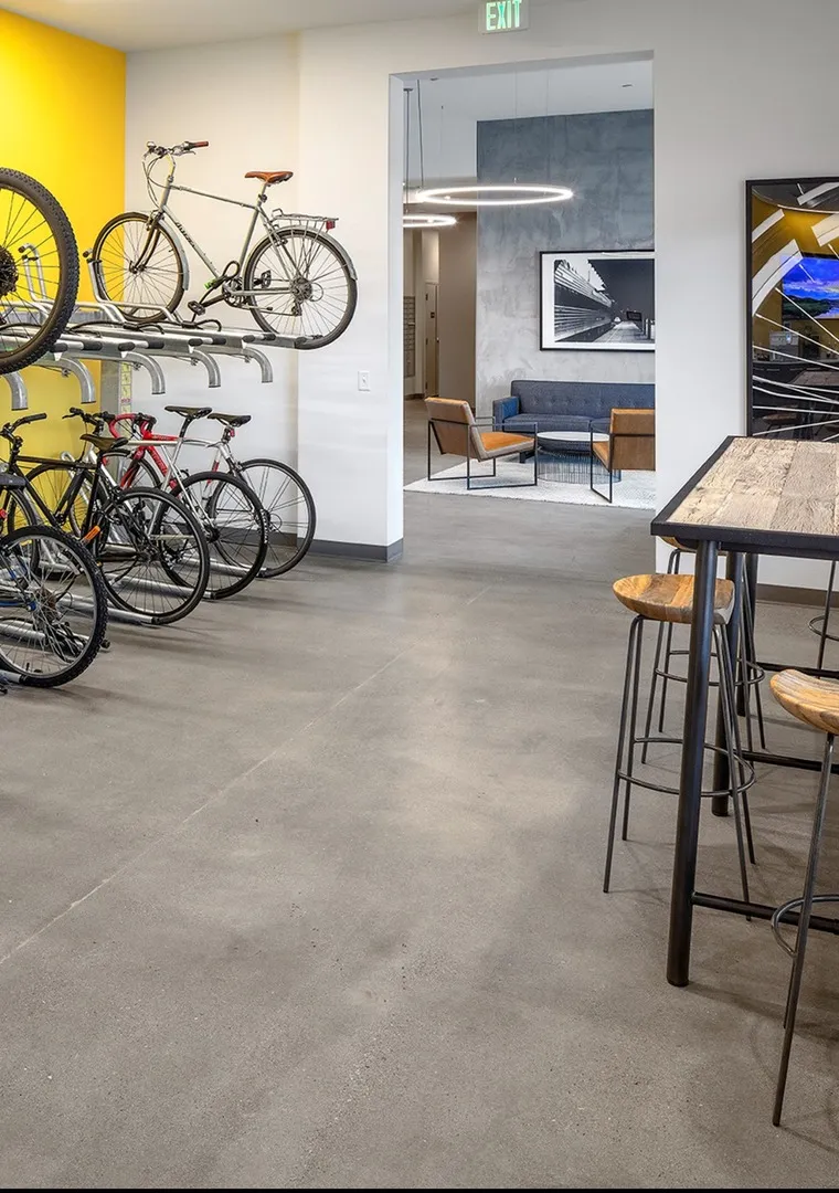 bike storage are at aniva apartments